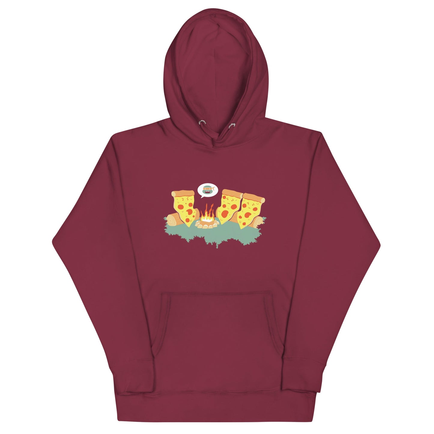 Pizza Campfire Story Unisex Hoodie