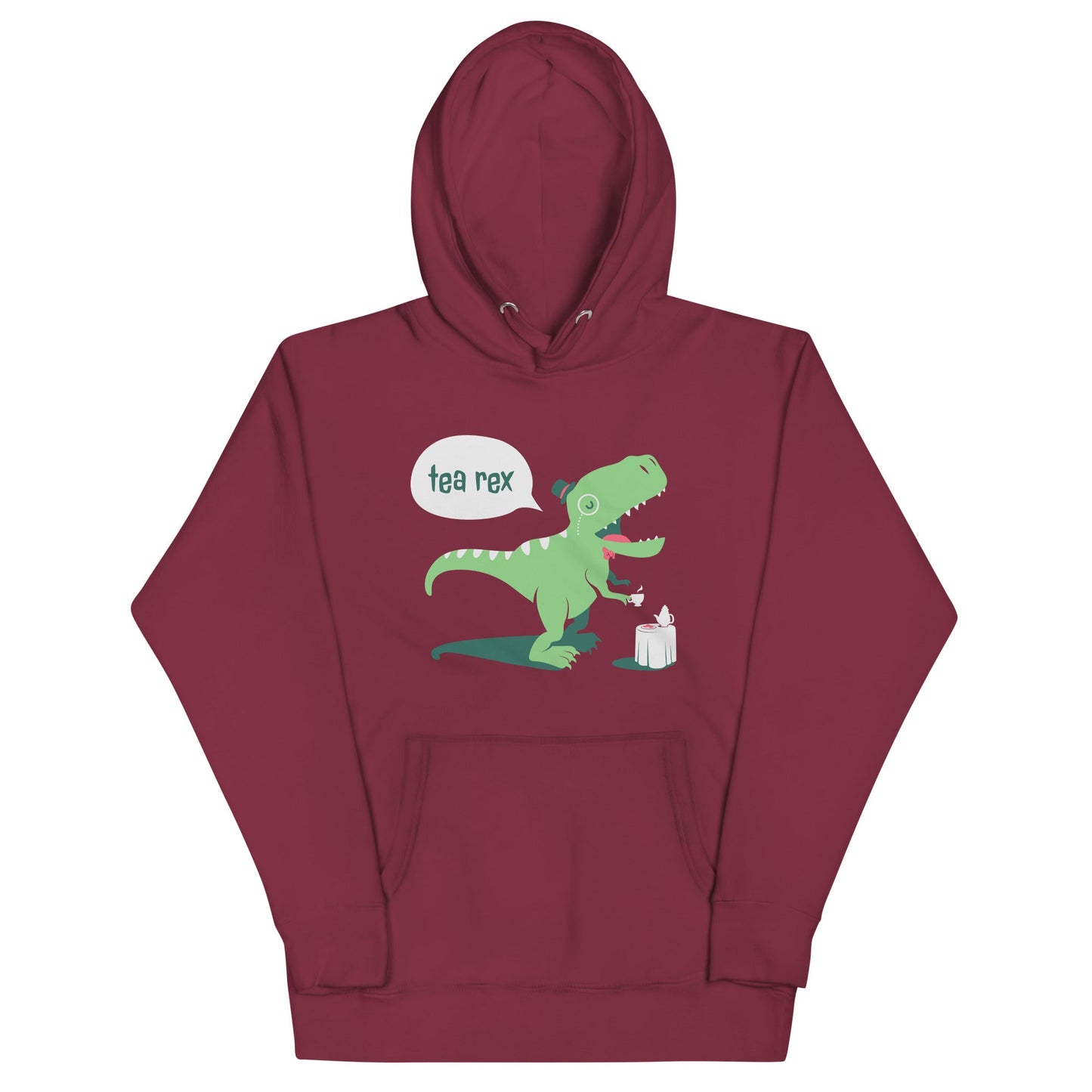 Tea Rex Unisex Hoodie