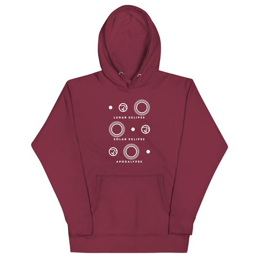 Lunar Eclipse Solar Eclipse Apocalypse Unisex Hoodie