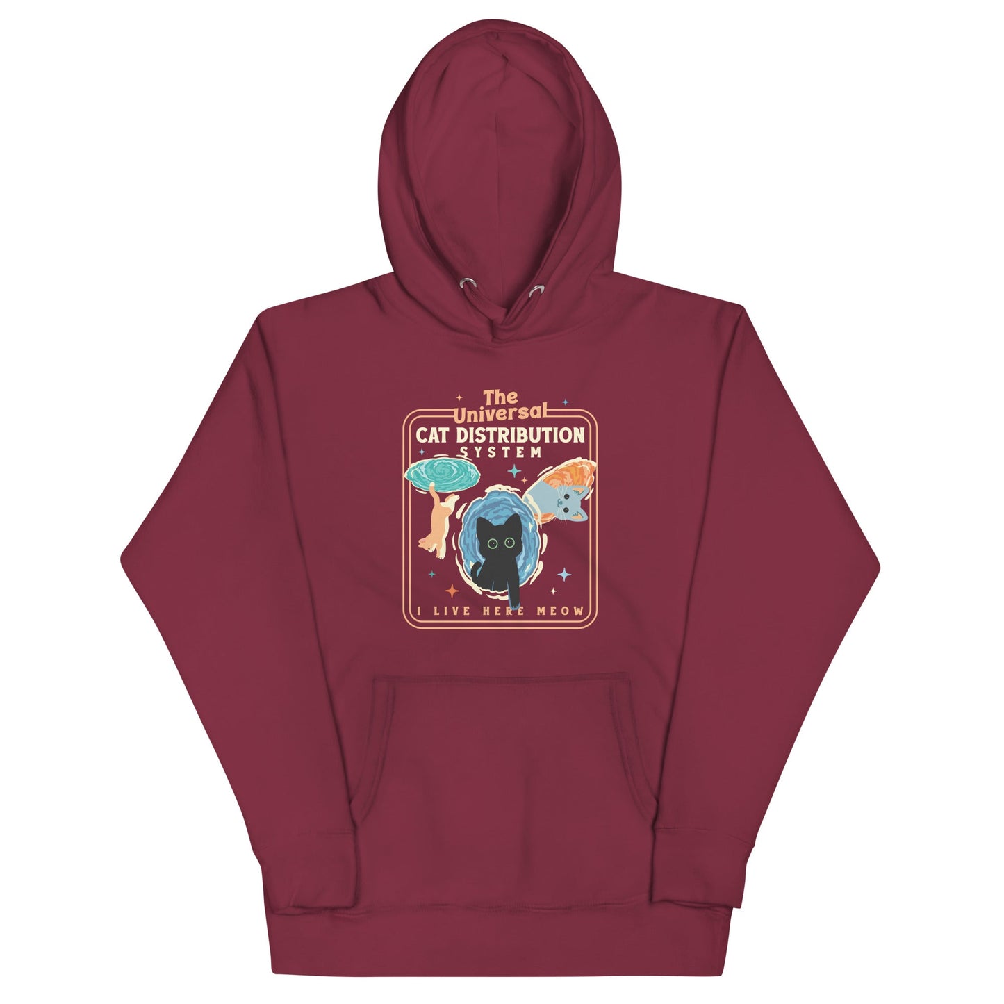 The Universal Cat Distribution System Unisex Hoodie