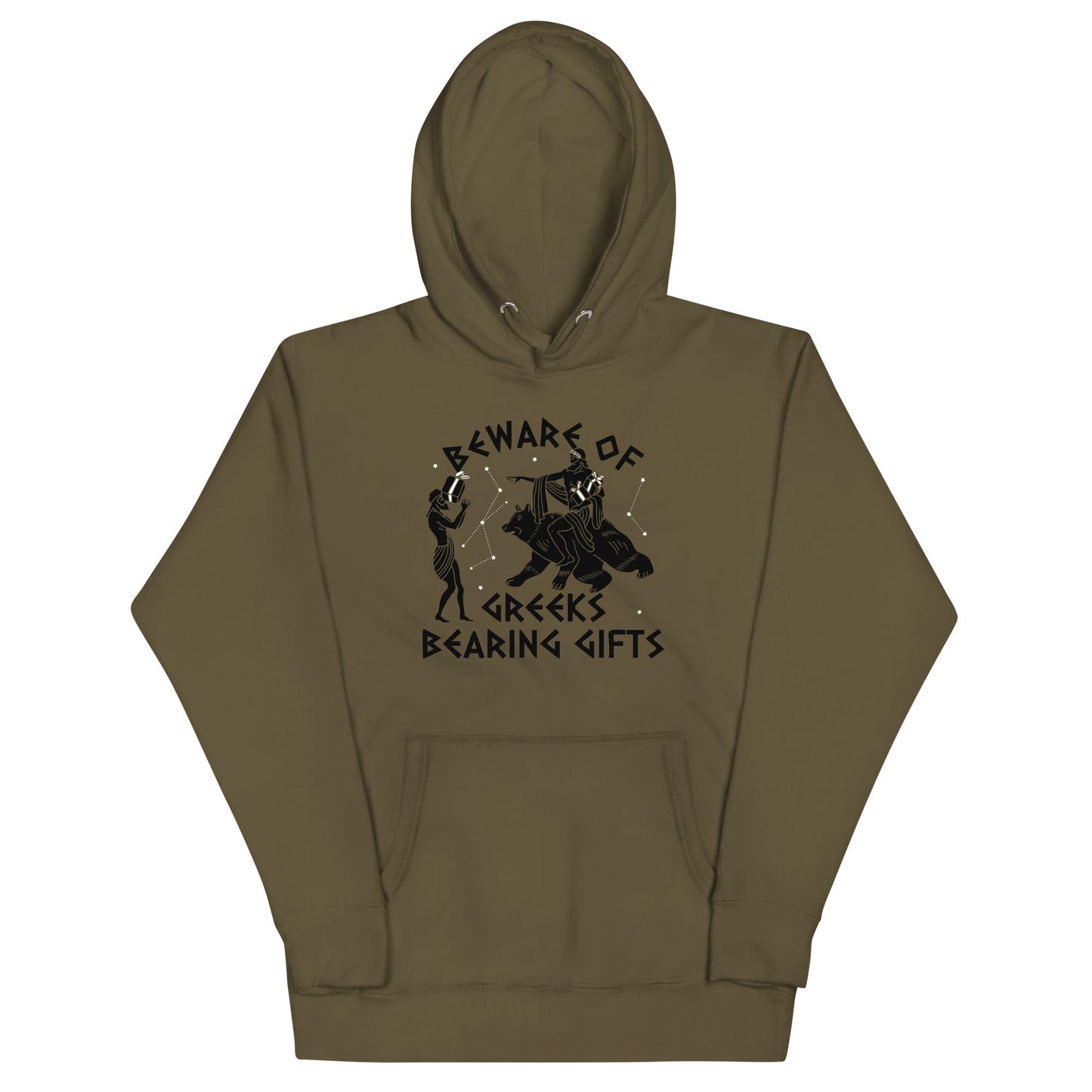 Beware Of Greeks Bearing Gifts Unisex Hoodie
