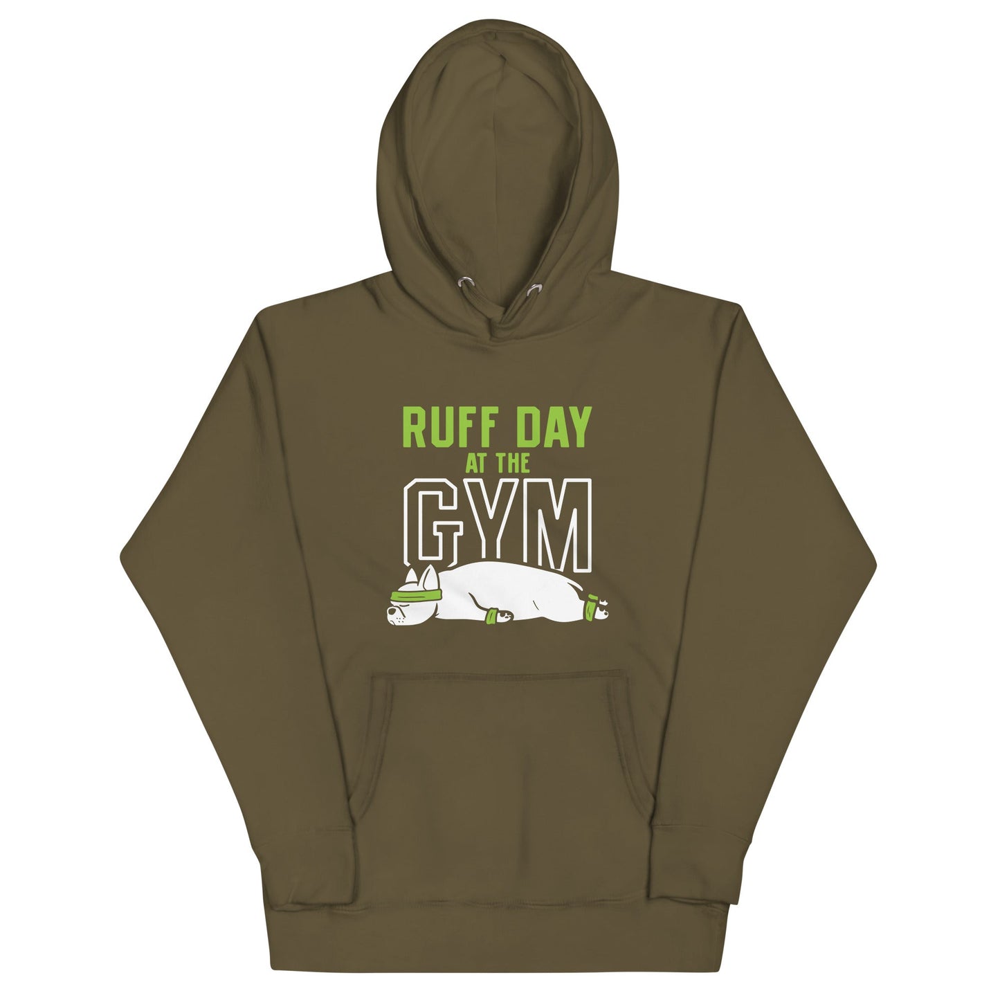 Ruff Day At The Gym Unisex Hoodie
