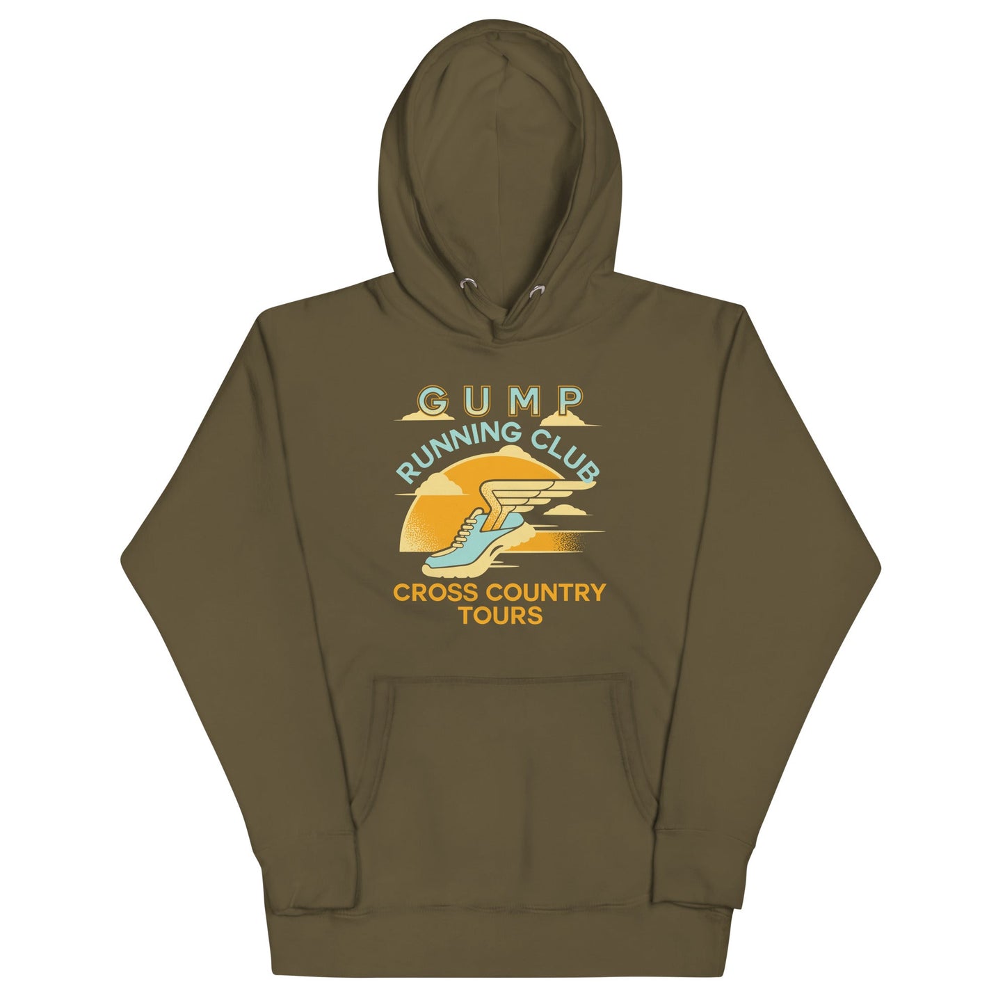 Gump Running Club Unisex Hoodie