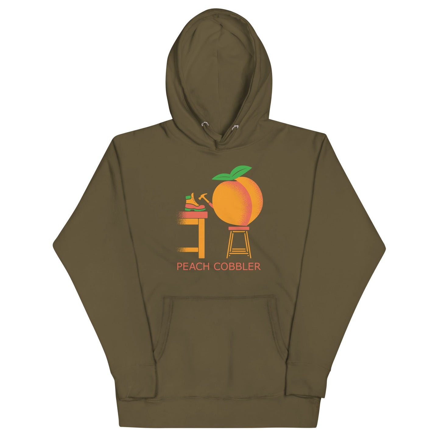 Peach Cobbler Unisex Hoodie