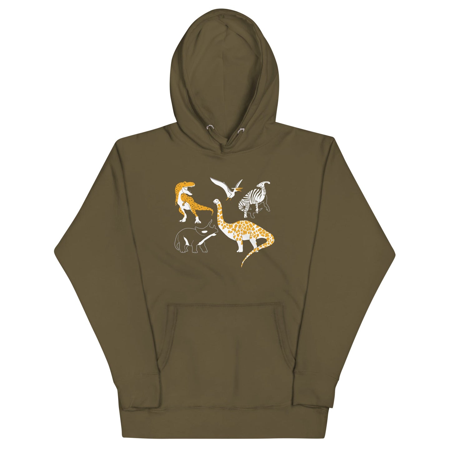 Dino Prints Unisex Hoodie