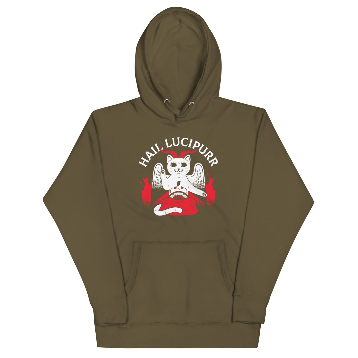 Hail Lucipurr Unisex Hoodie