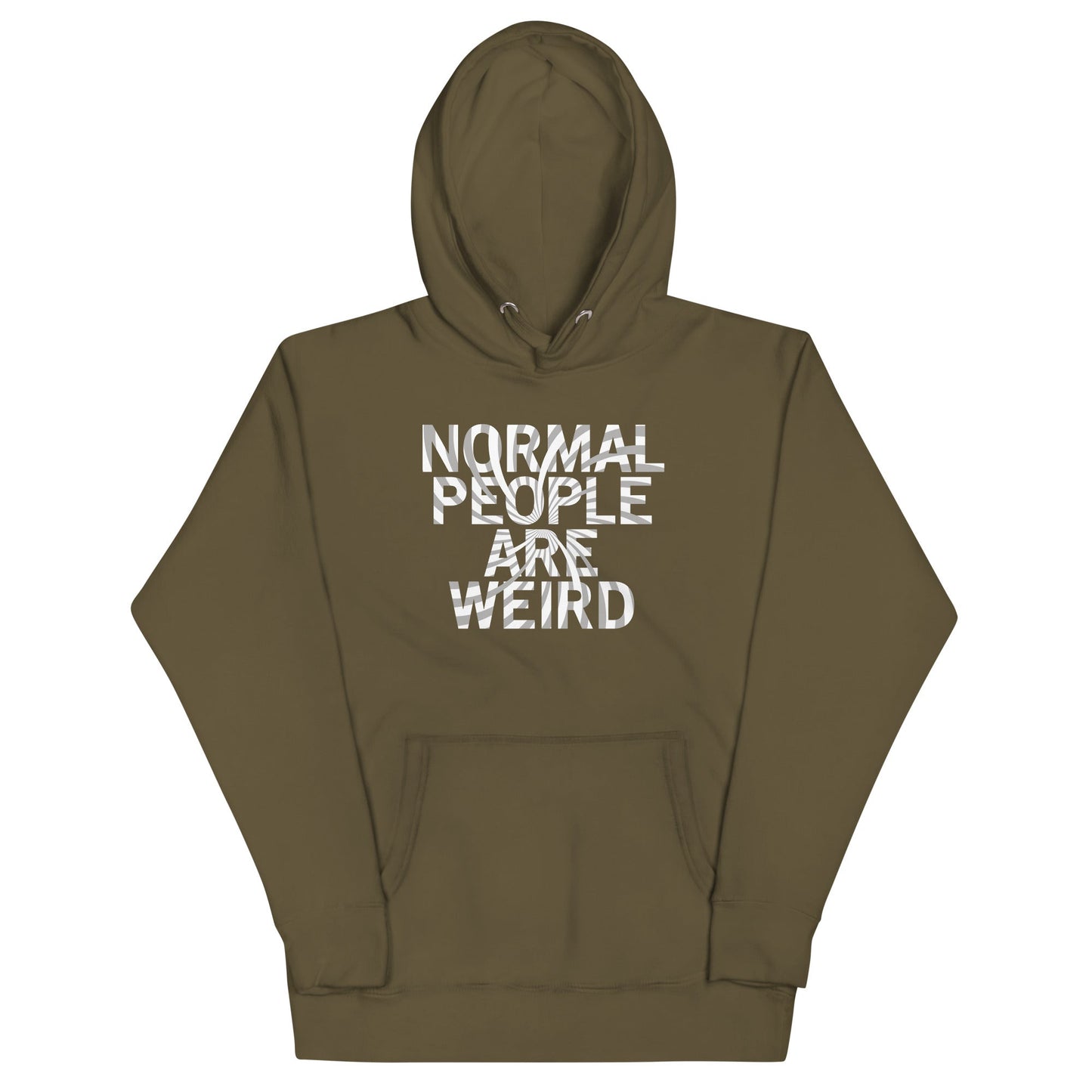Normal People Are Weird Unisex Hoodie