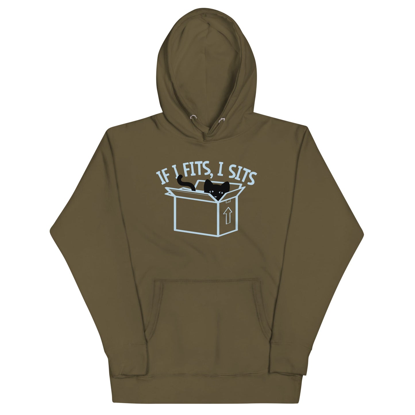 If I Fits, I Sits Unisex Hoodie