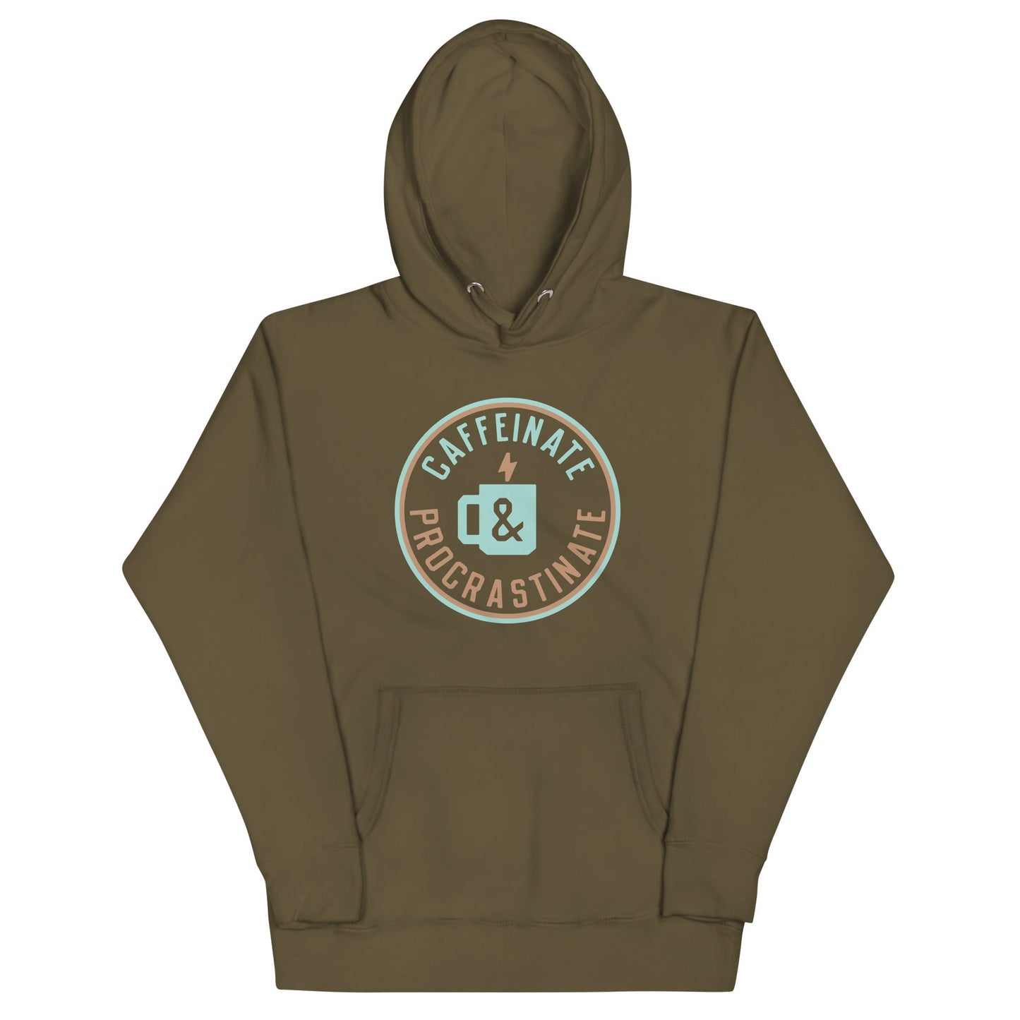Caffeinate And Procrastinate Unisex Hoodie