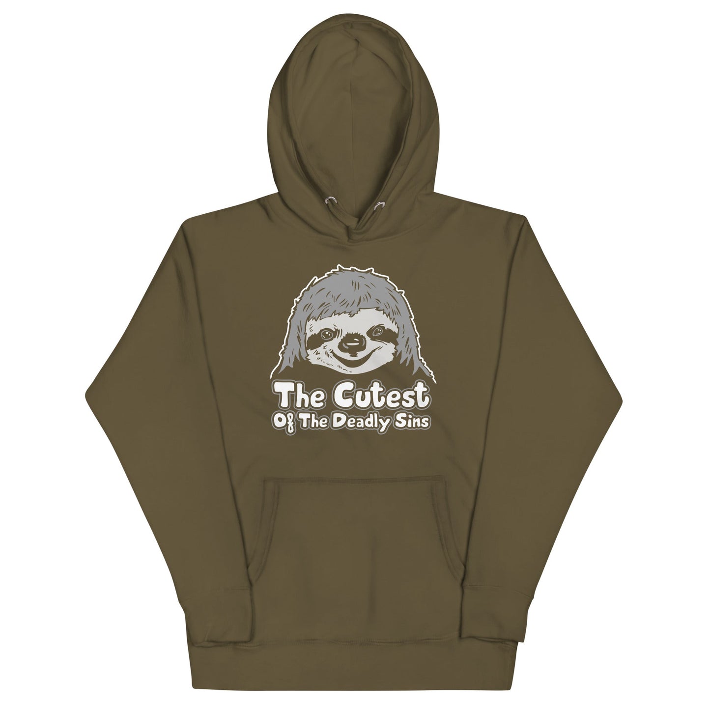 Sloth, The Cutest Of The Deadly Sins Unisex Hoodie