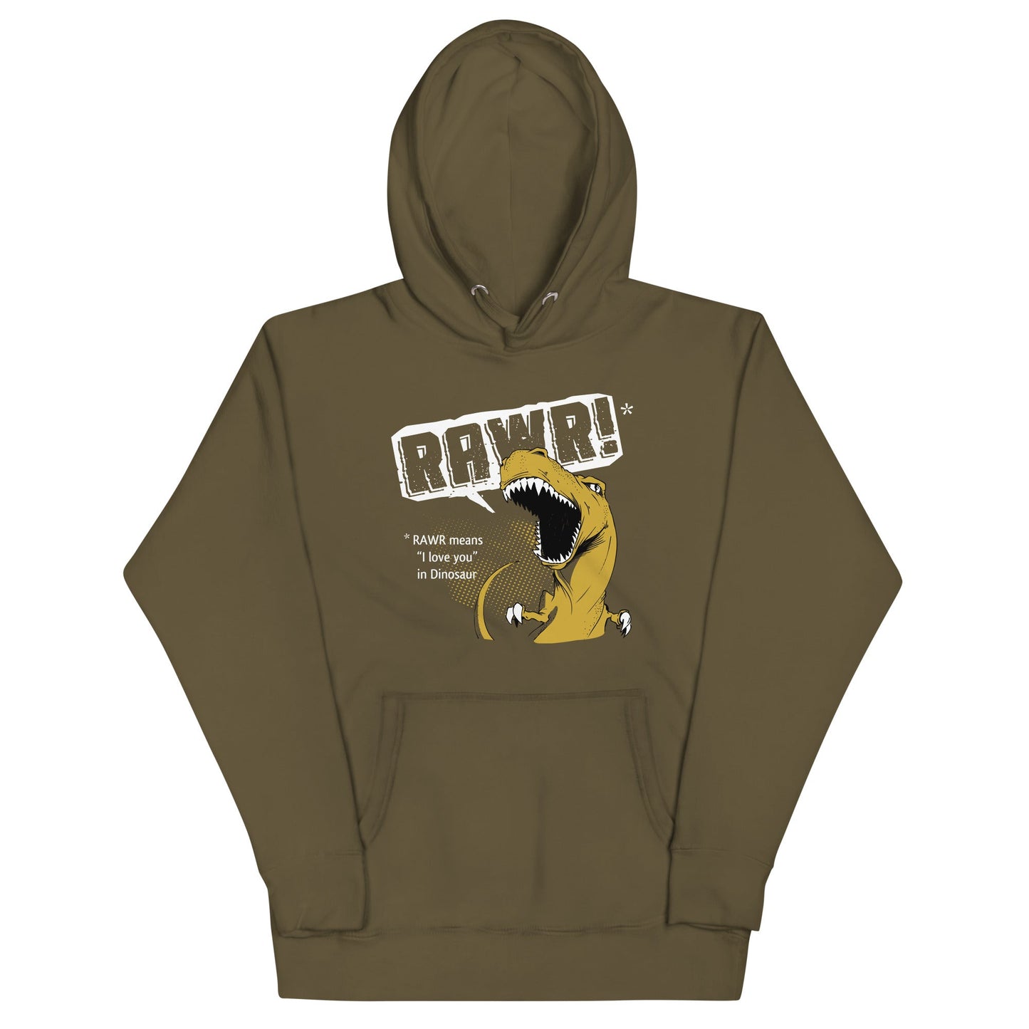 Rawr Means I Love You Unisex Hoodie