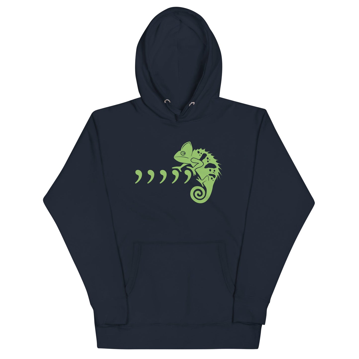 Comma Chameleon Unisex Hoodie