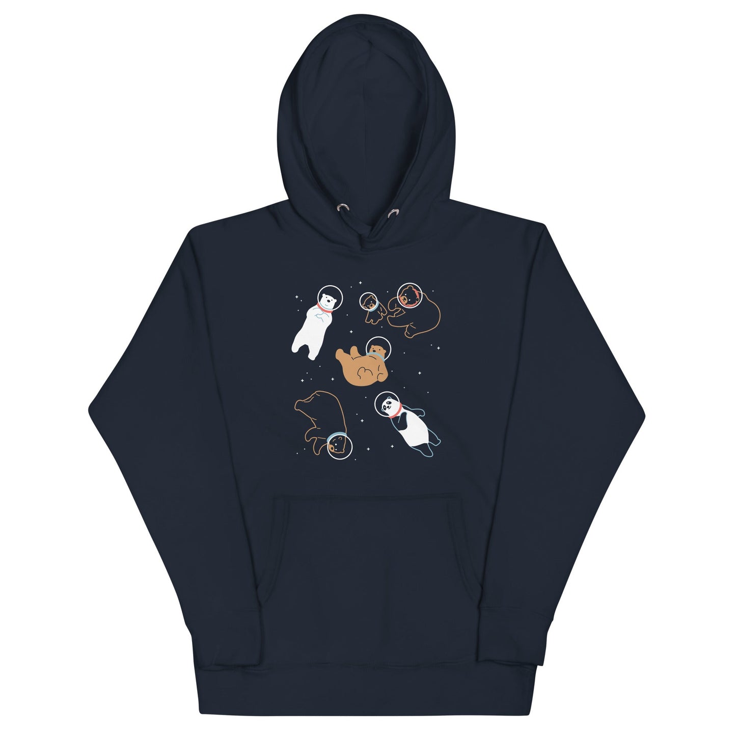 Bears In Space Unisex Hoodie