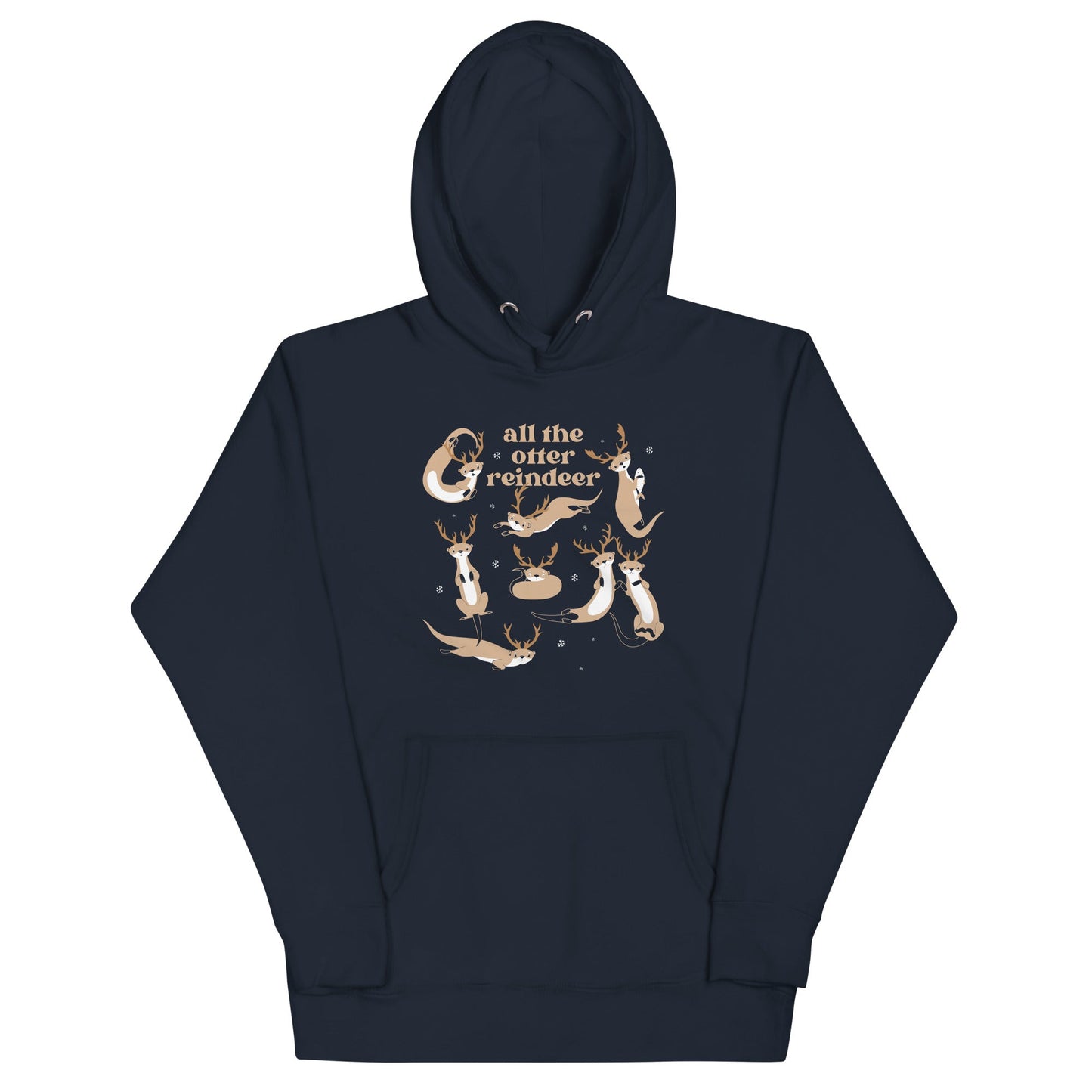 All The Otter Reindeer Unisex Hoodie