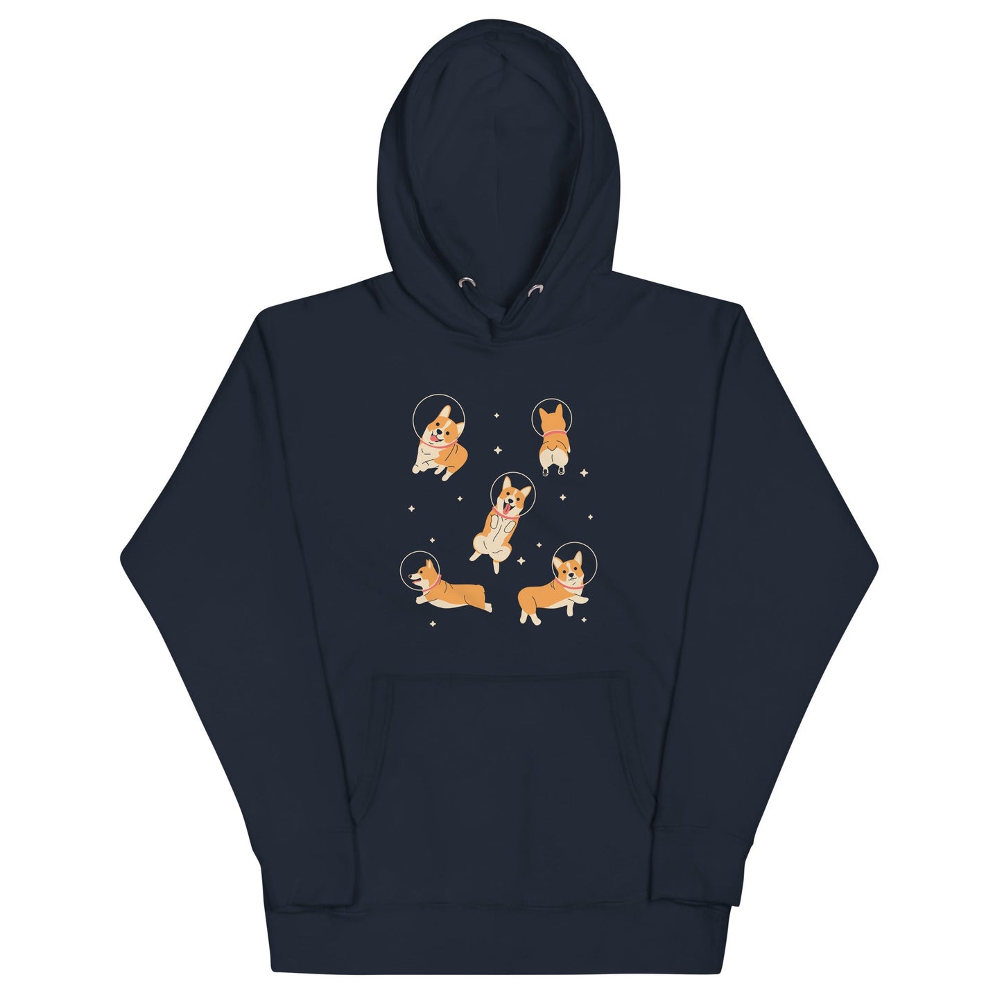 Corgis In Space Unisex Hoodie