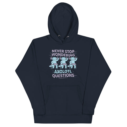 Axolotl Questions Unisex Hoodie