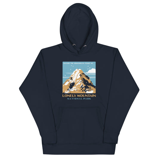 Lonely Mountain National Park Unisex Hoodie
