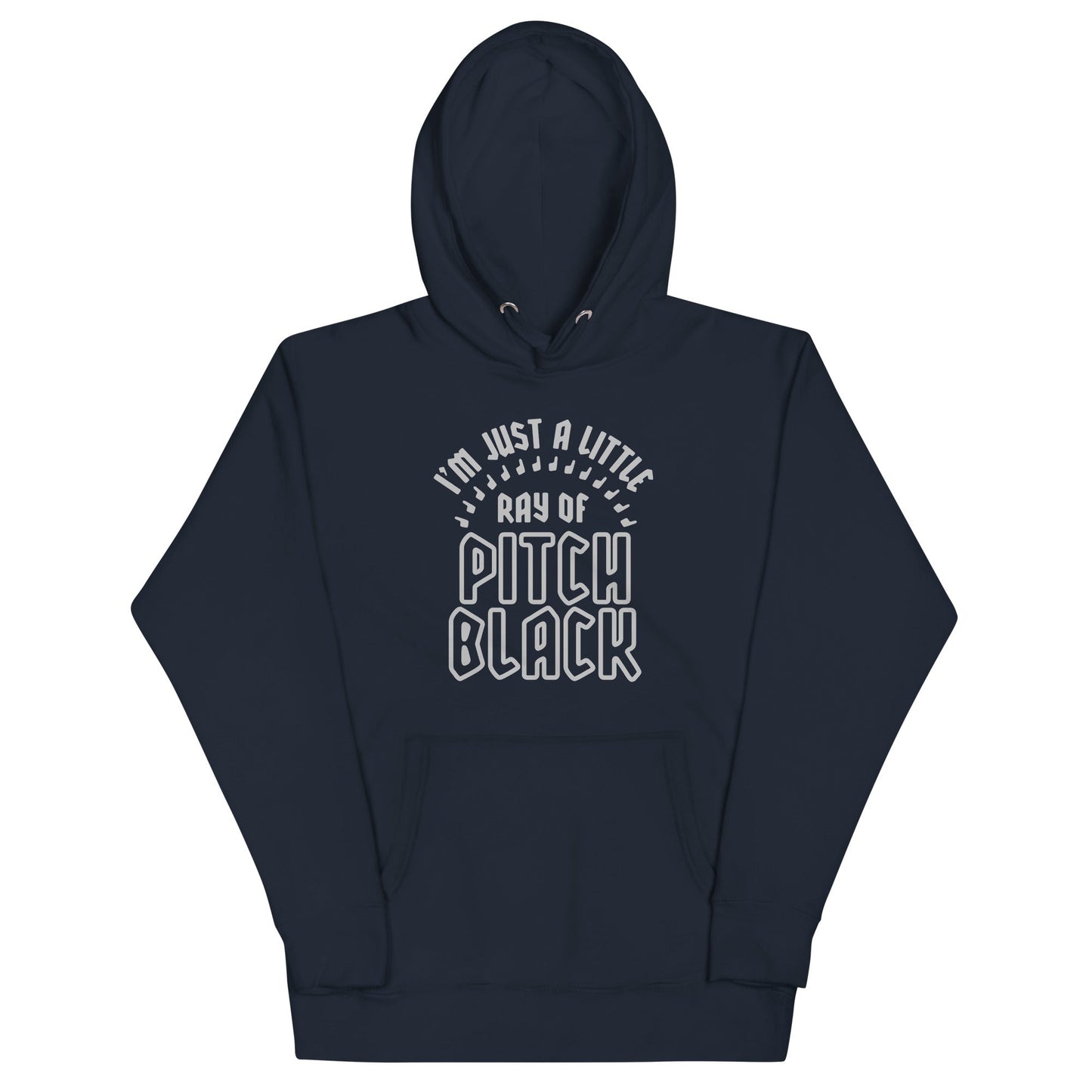 Ray Of Pitch Black Unisex Hoodie