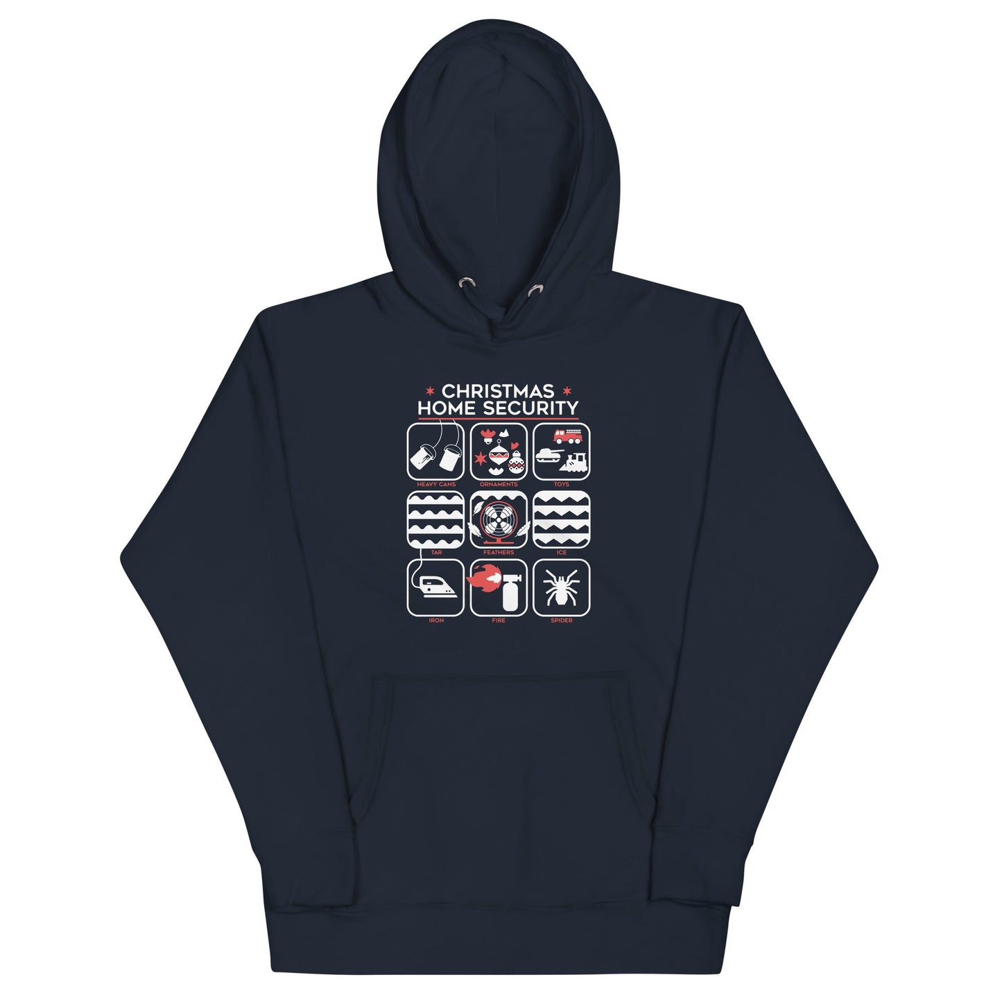 Christmas Home Security Unisex Hoodie