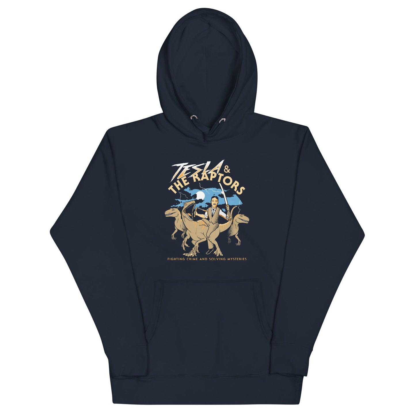 Tesla & The Raptors Unisex Hoodie