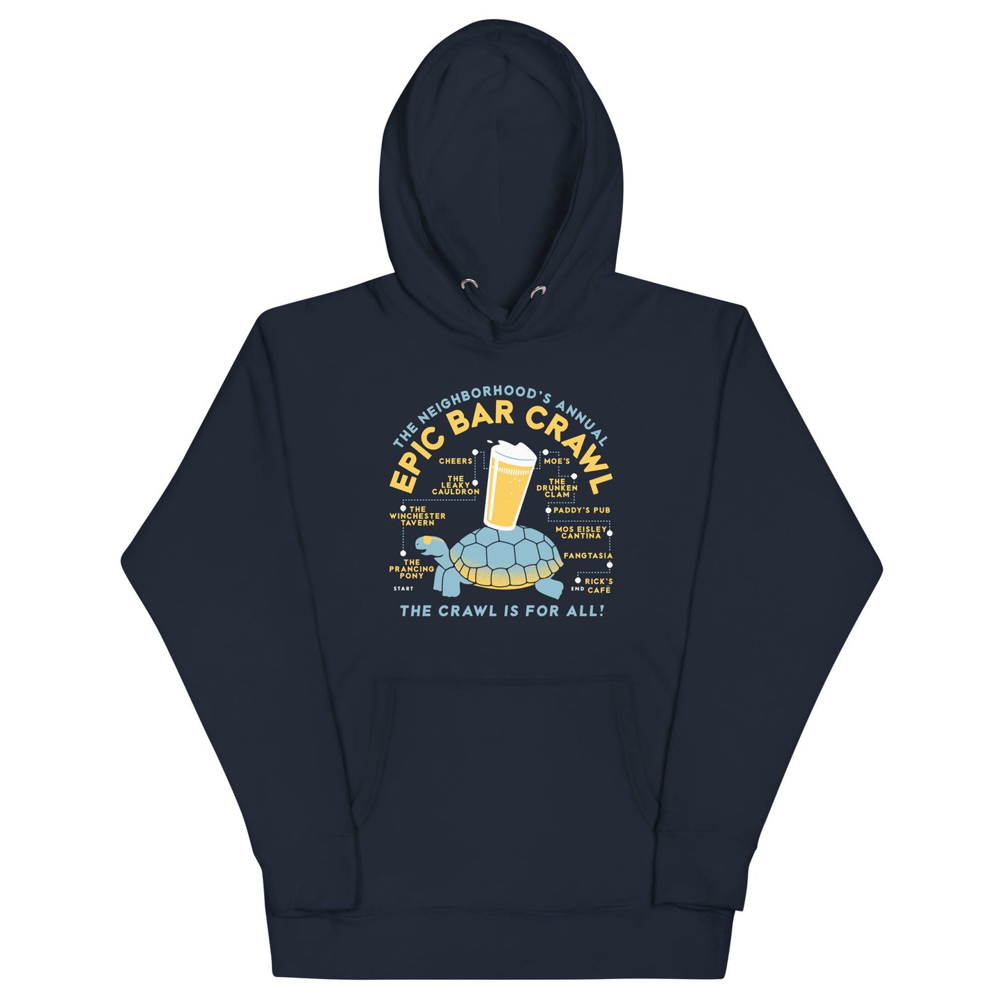 Epic Bar Crawl Unisex Hoodie