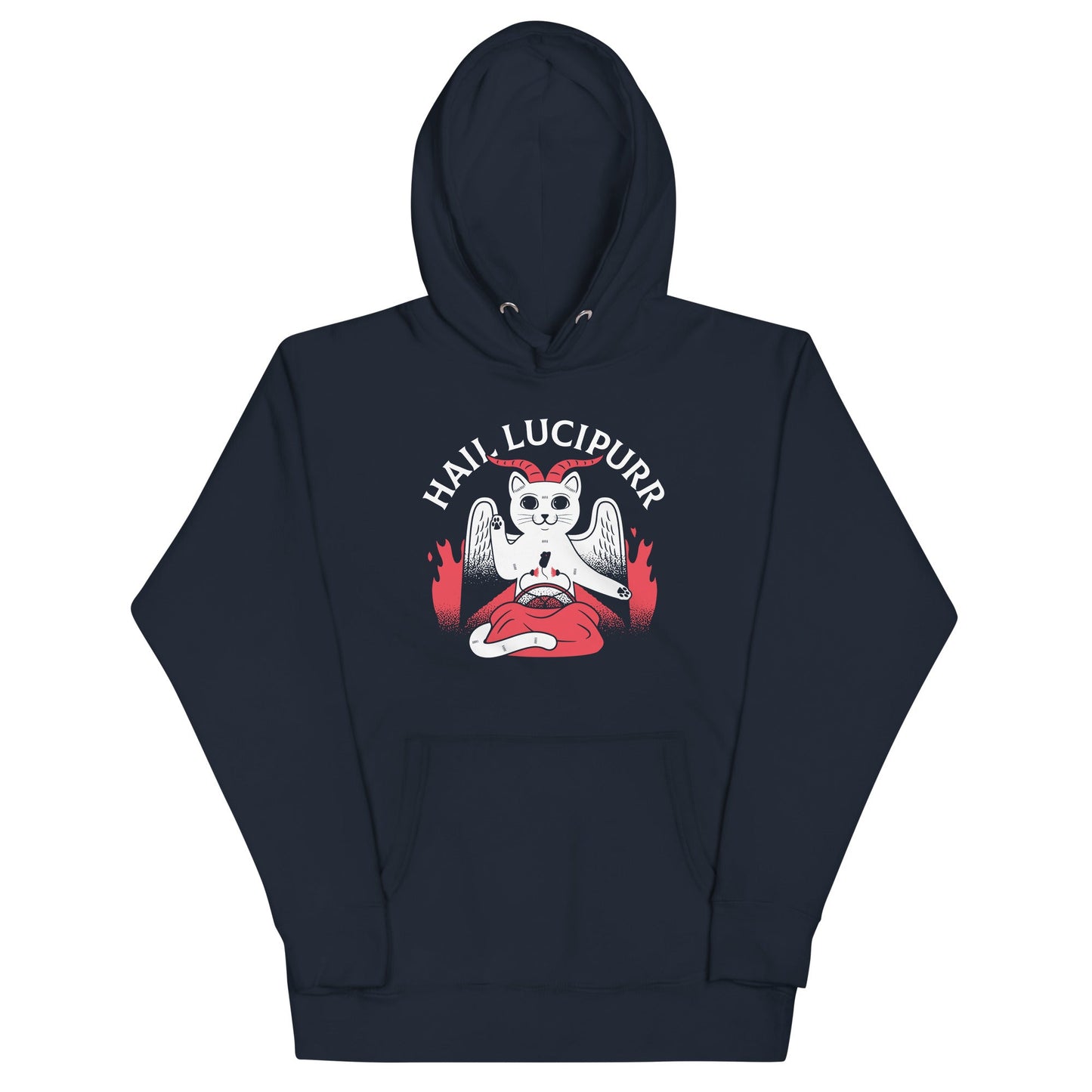 Hail Lucipurr Unisex Hoodie