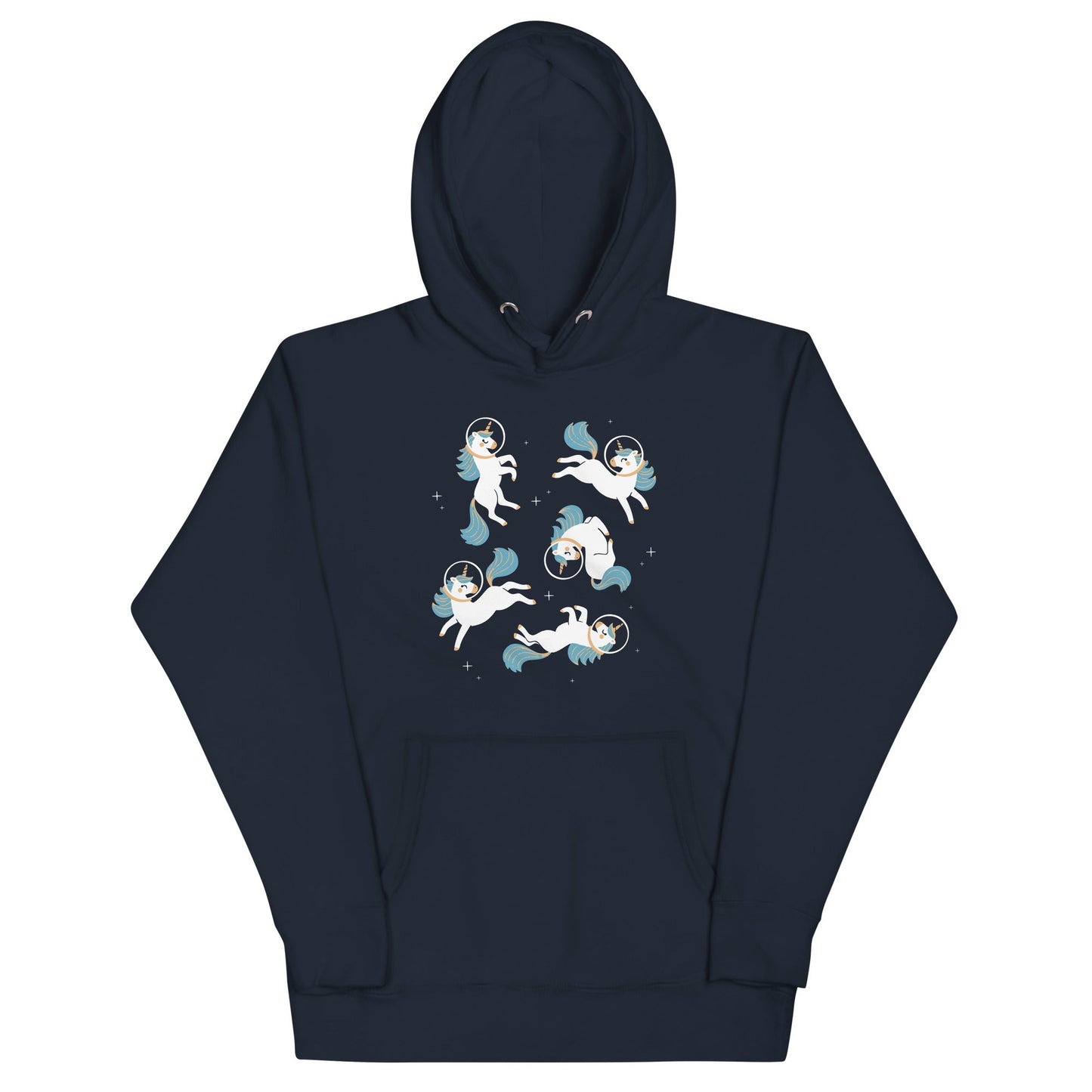 Unicorns In Space Unisex Hoodie