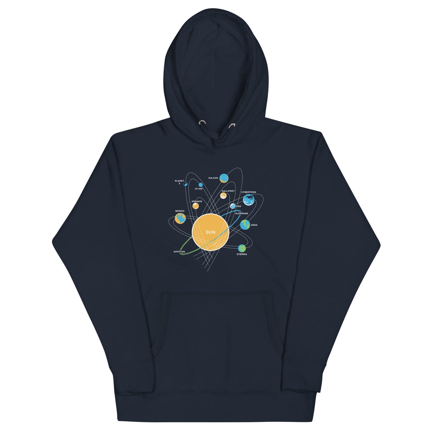 Solar System Unisex Hoodie