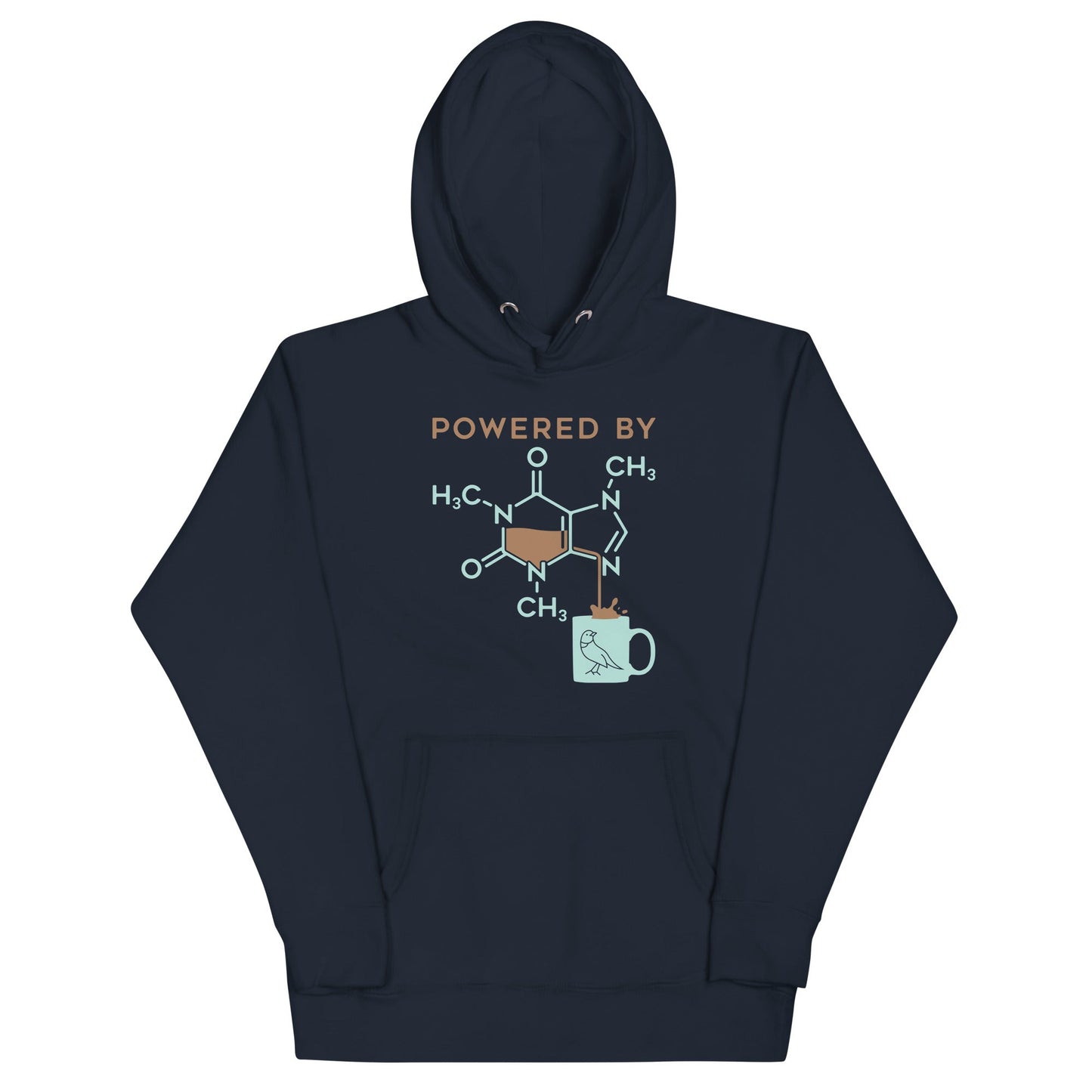 Powered By Caffeine Unisex Hoodie