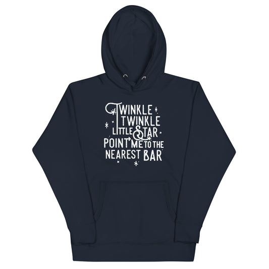 Point Me To The Nearest Bar Unisex Hoodie