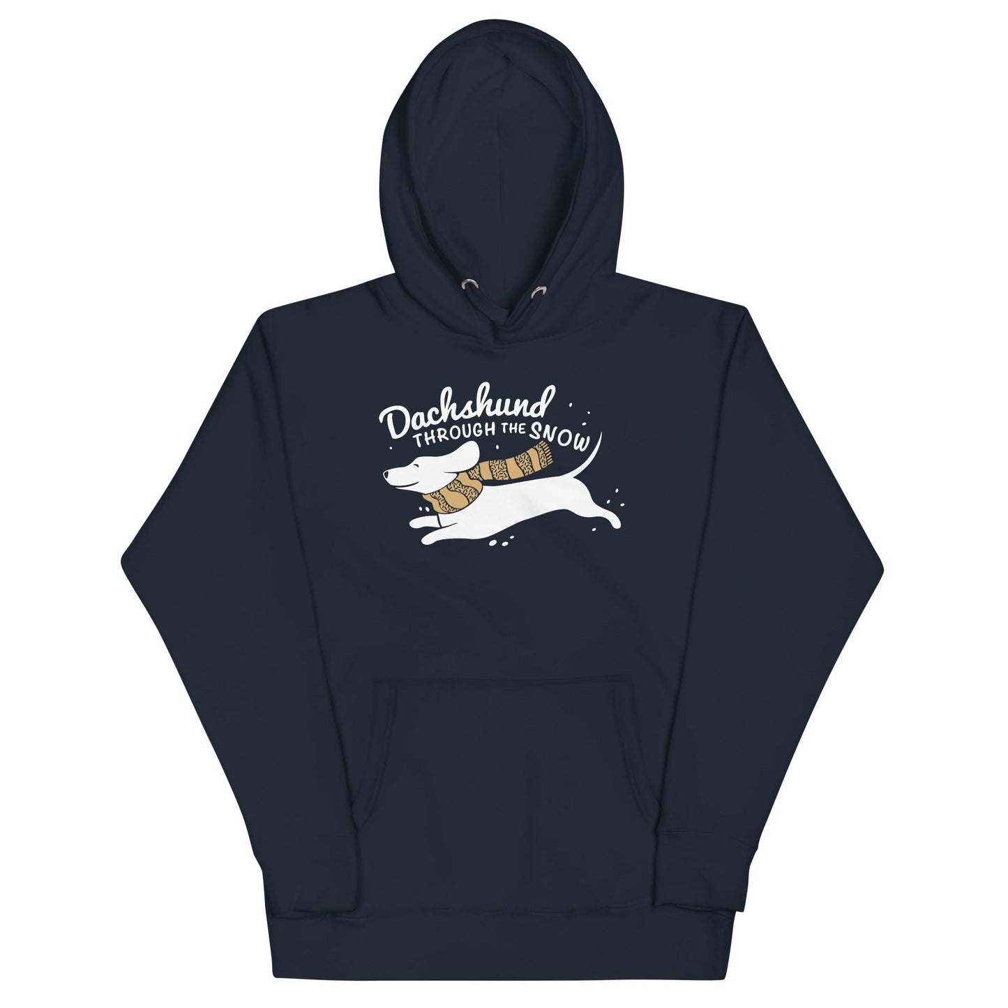 Dachshund Through The Snow Unisex Hoodie