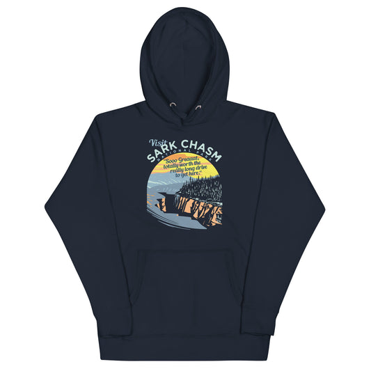 Visit Sark Chasm Unisex Hoodie
