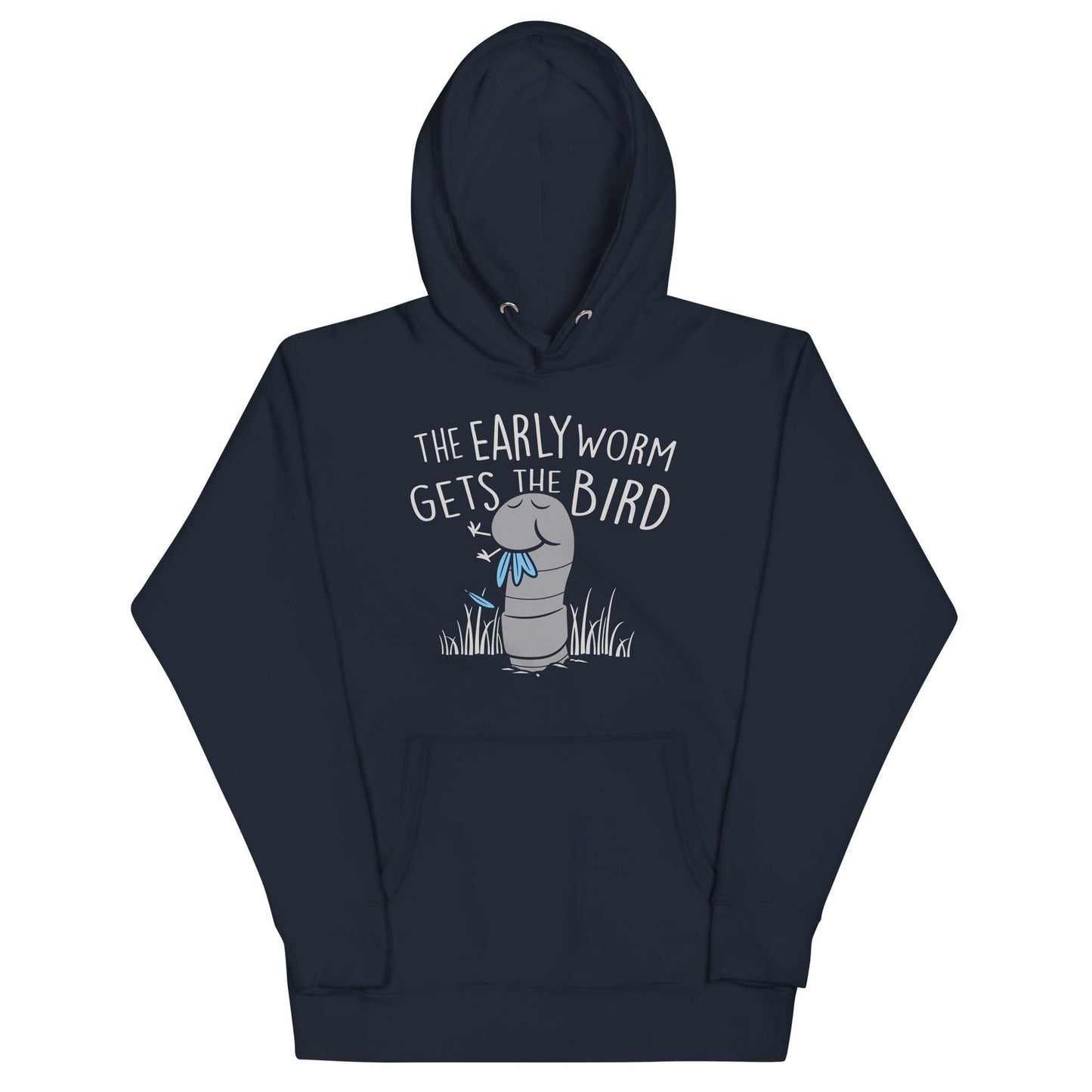 The Early Worm Gets The Bird Unisex Hoodie