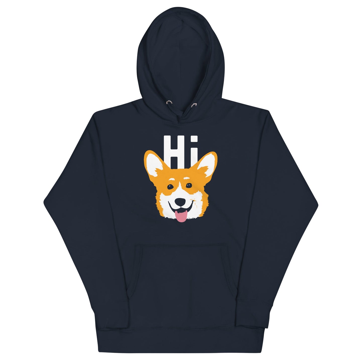 Hi Corgi Unisex Hoodie