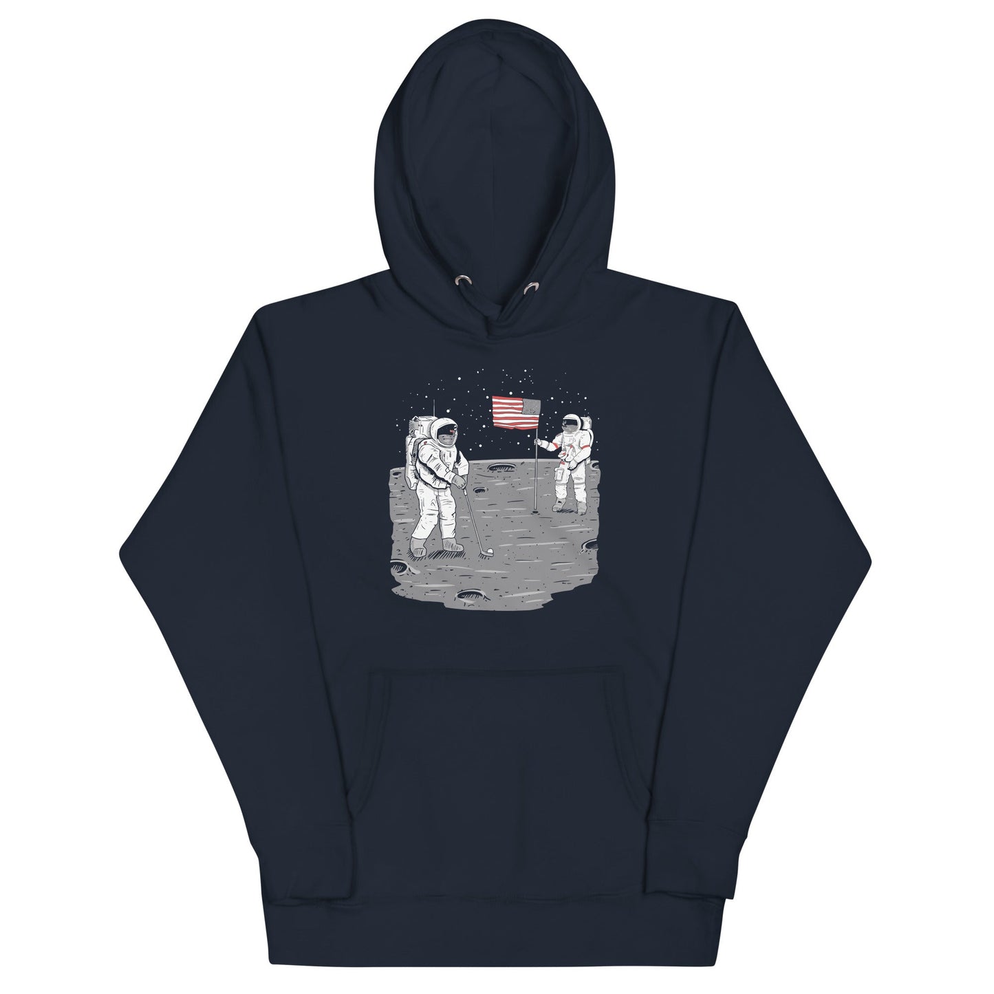 Moon Golf Unisex Hoodie