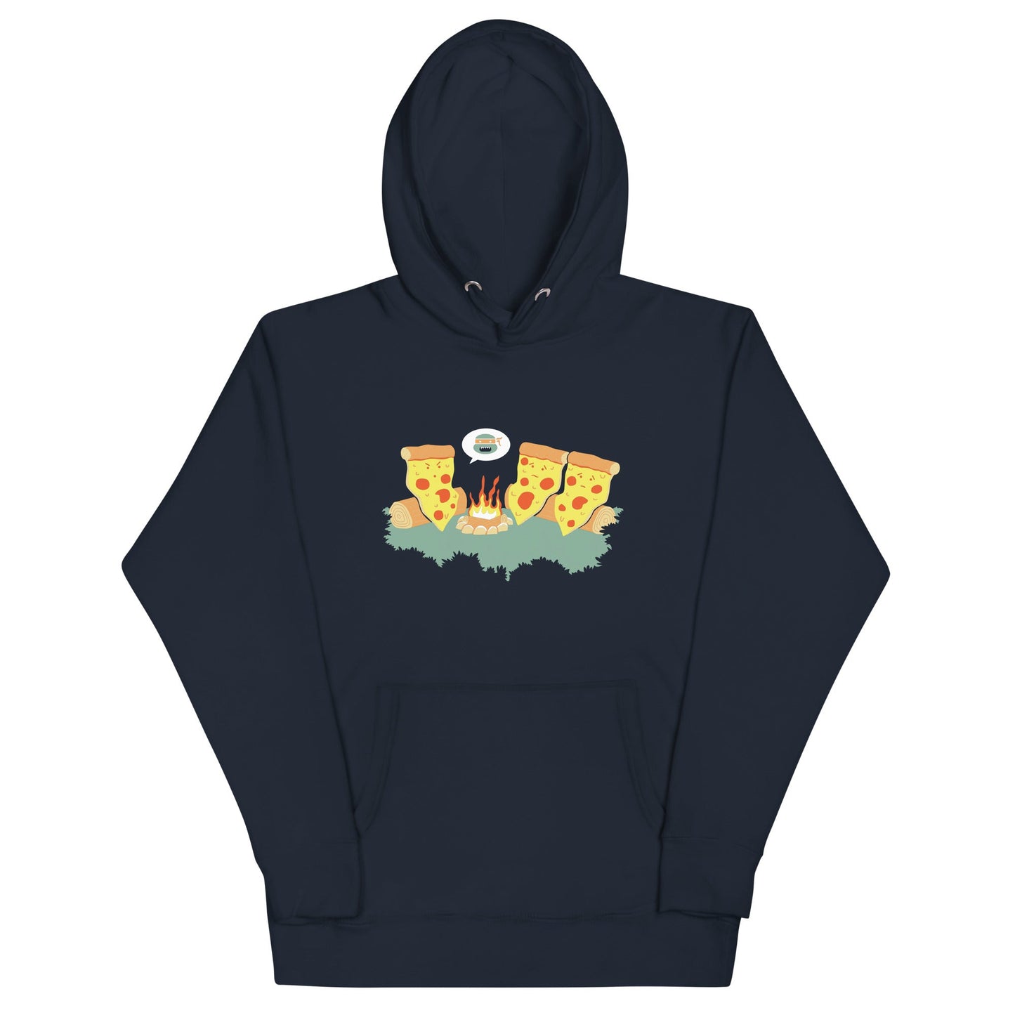 Pizza Campfire Story Unisex Hoodie