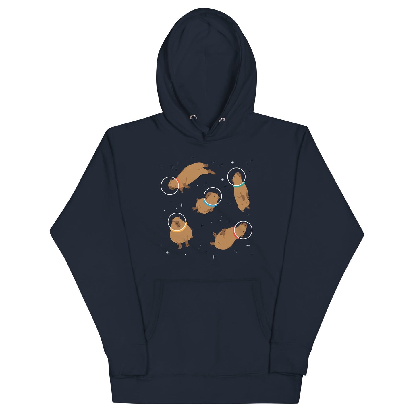 Capybaras In Space Unisex Hoodie