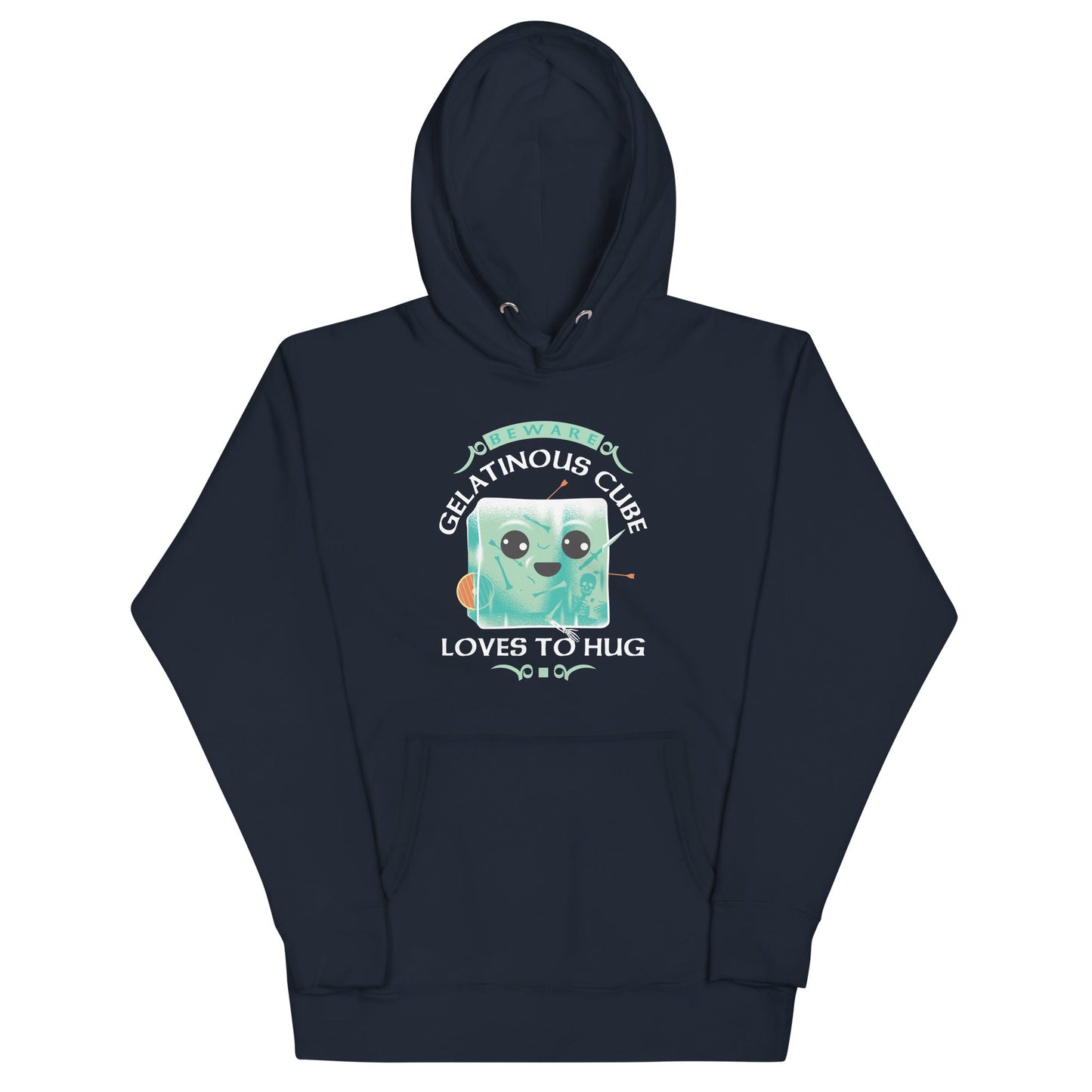 Gelatinous Cube Loves To Hug Unisex Hoodie