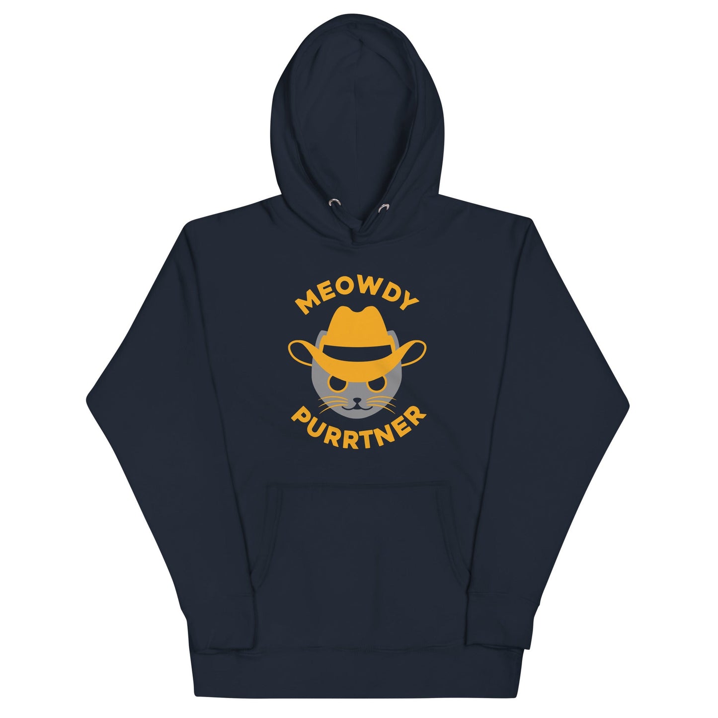 Meowdy Purrtner Unisex Hoodie