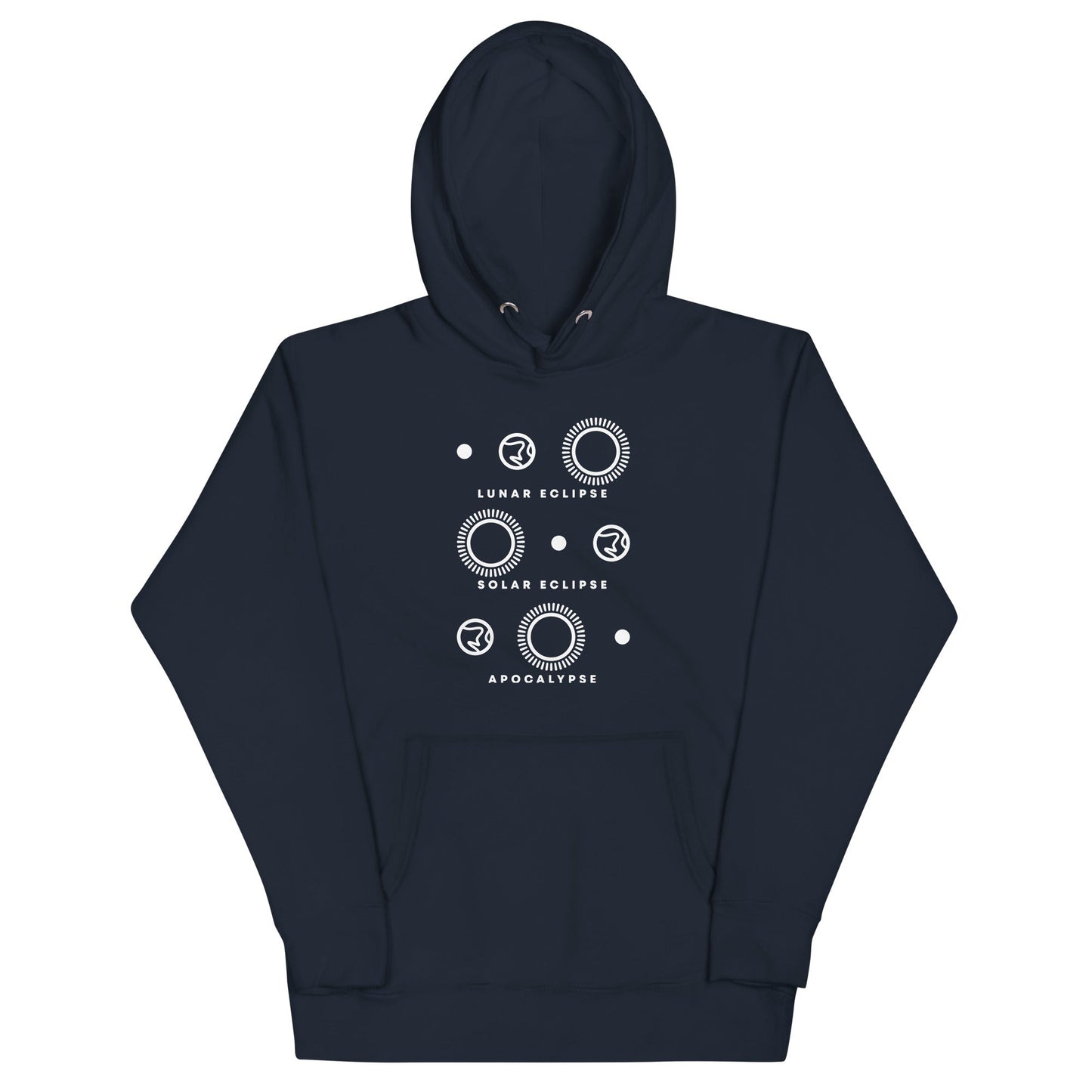 Lunar Eclipse Solar Eclipse Apocalypse Unisex Hoodie