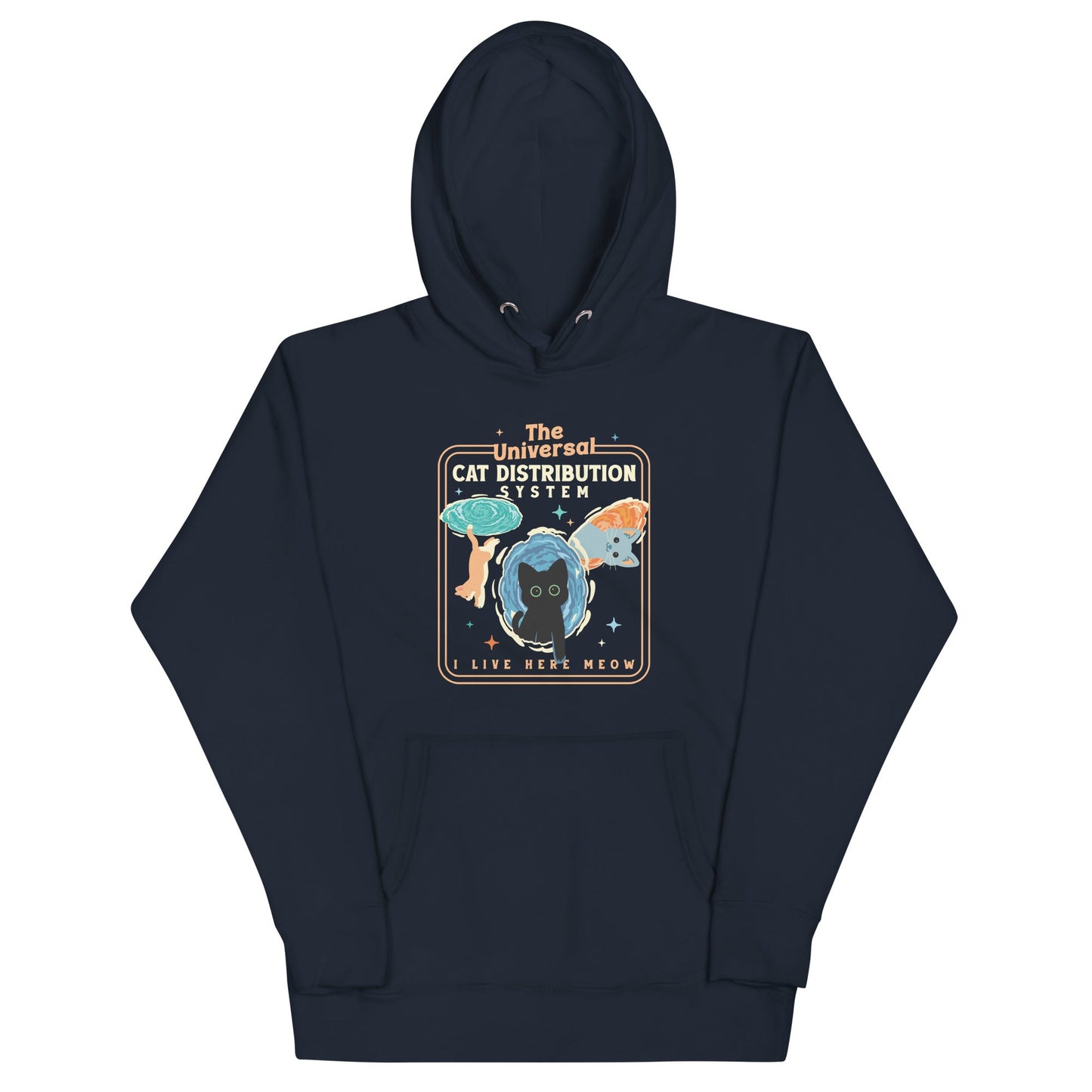 The Universal Cat Distribution System Unisex Hoodie