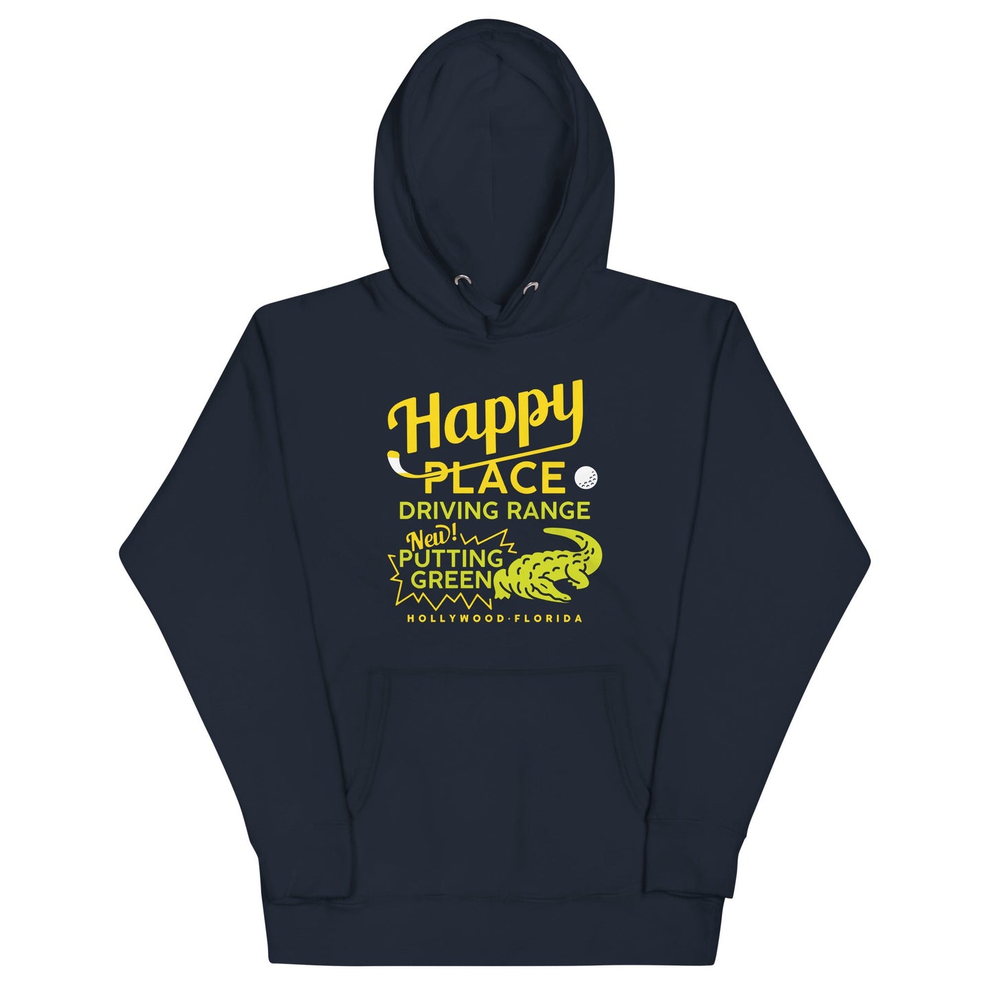 Happy Place Driving Range Unisex Hoodie
