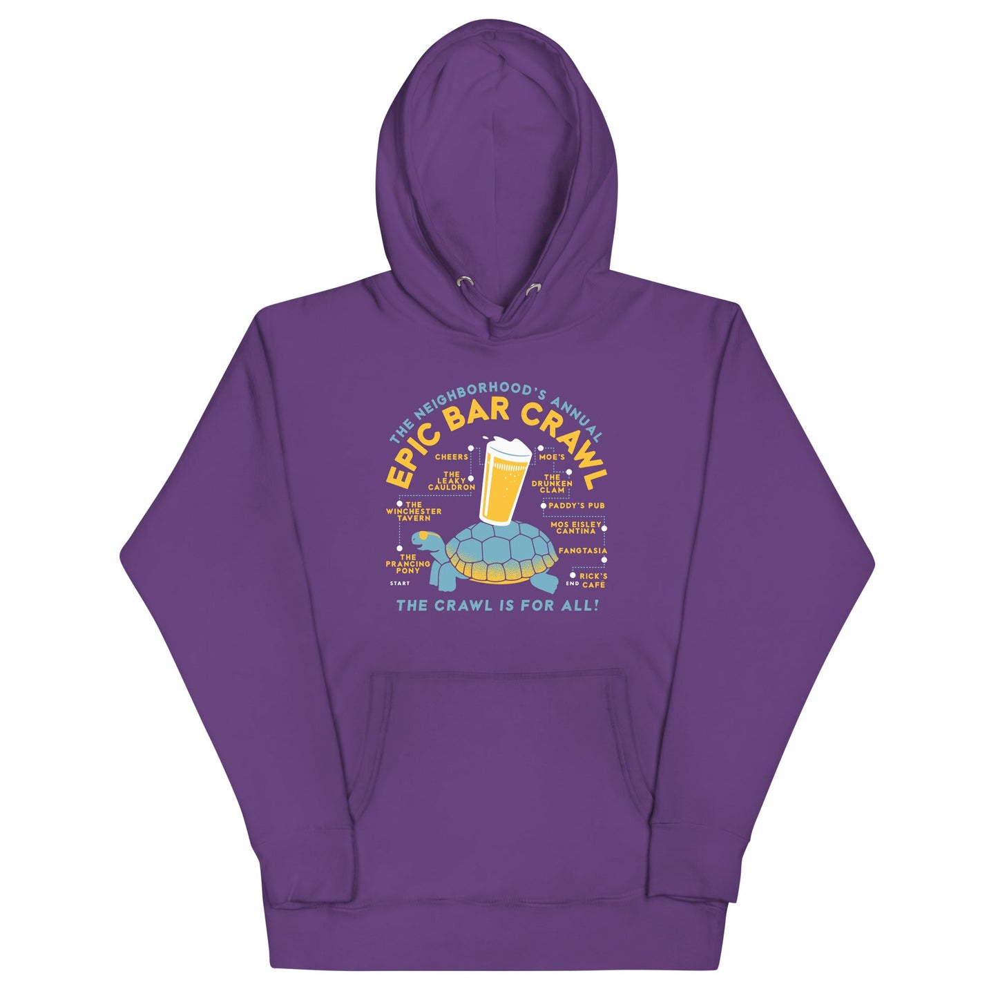 Epic Bar Crawl Unisex Hoodie
