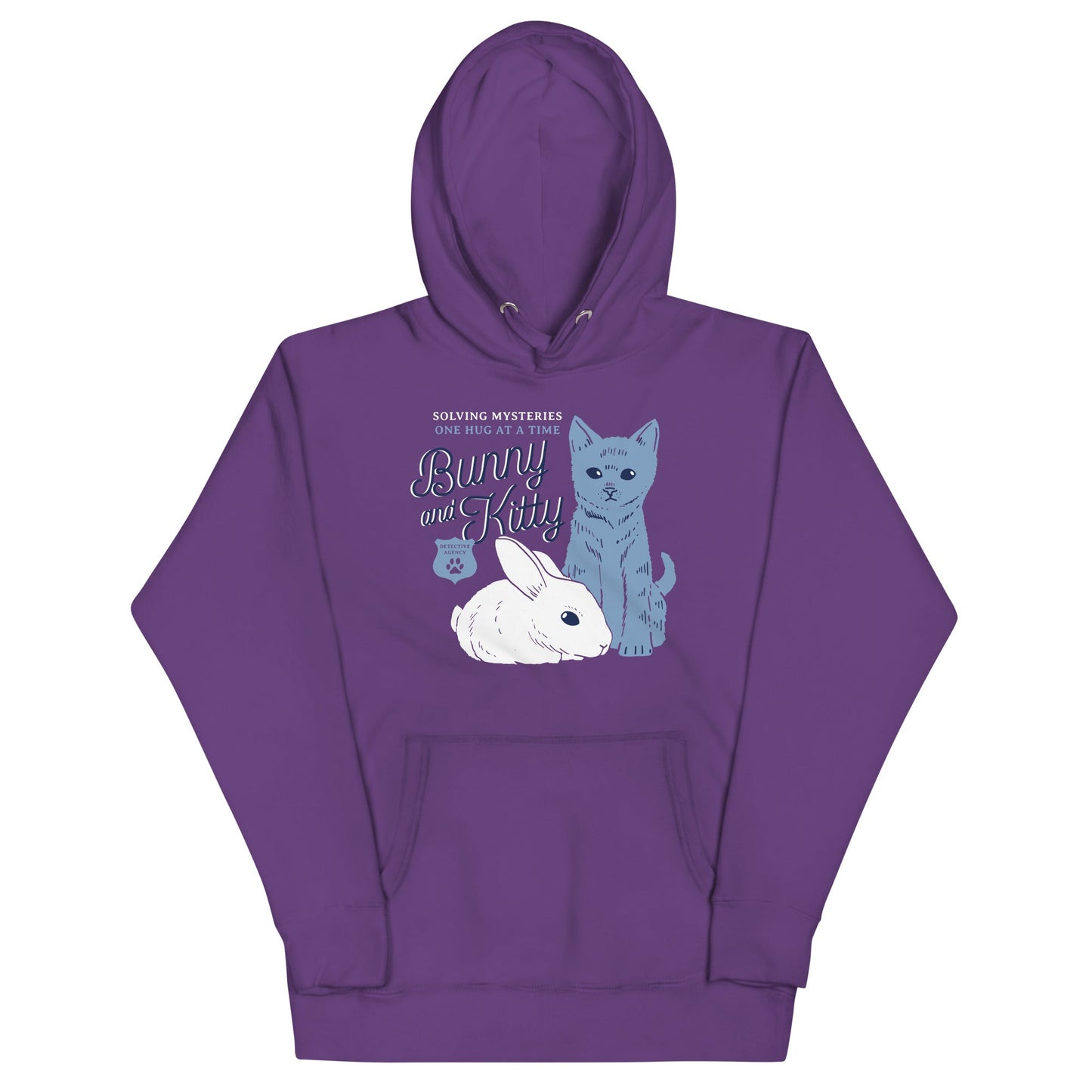 Bunny And Kitty Unisex Hoodie