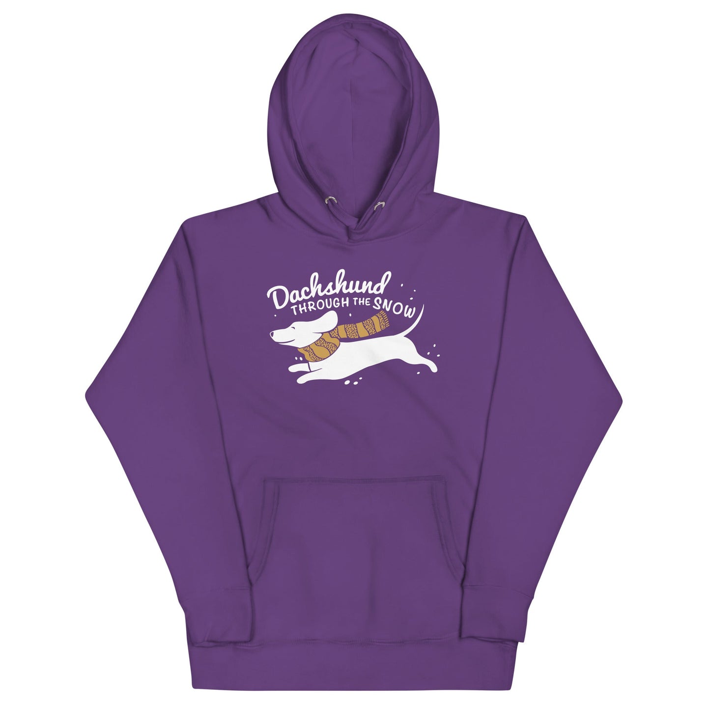 Dachshund Through The Snow Unisex Hoodie