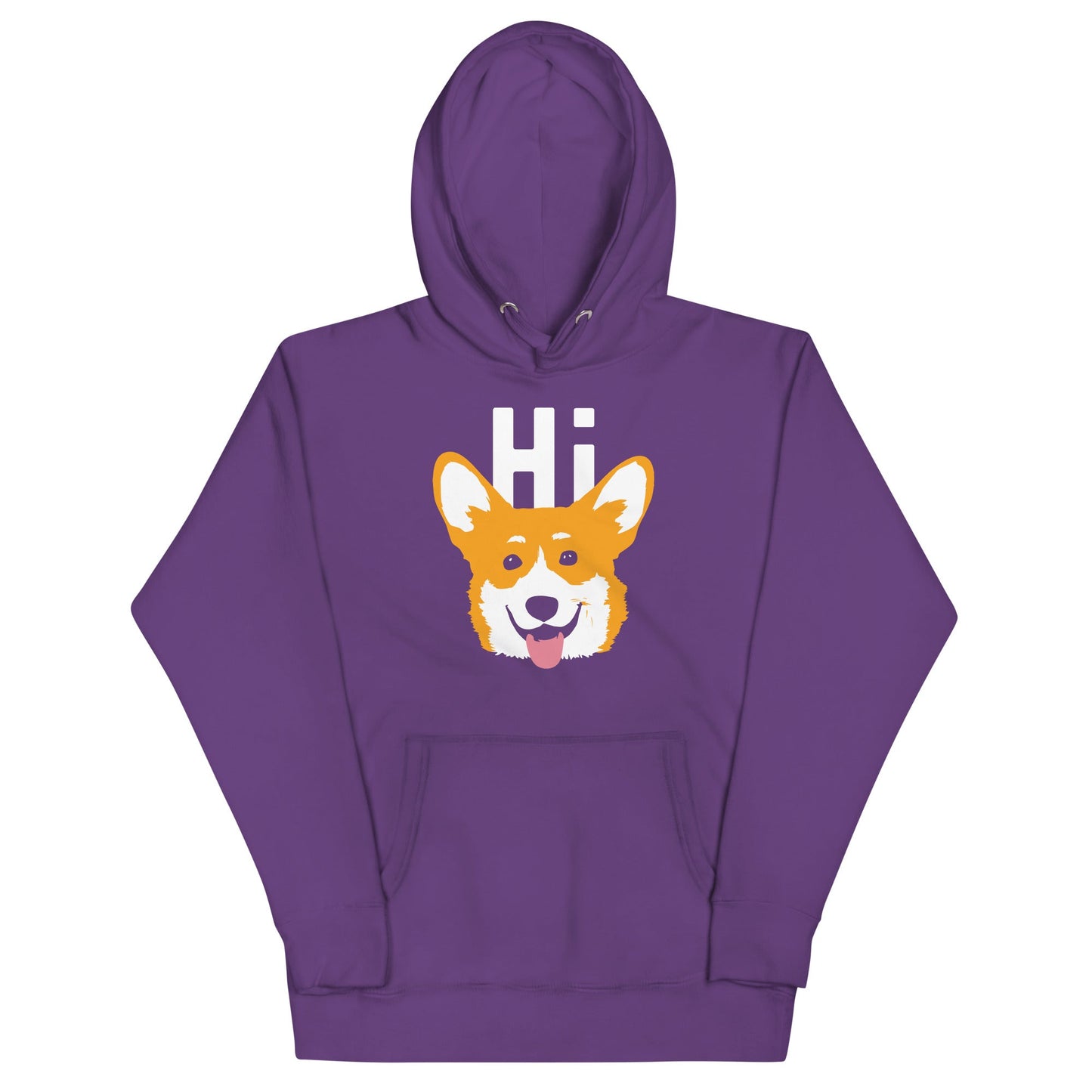 Hi Corgi Unisex Hoodie