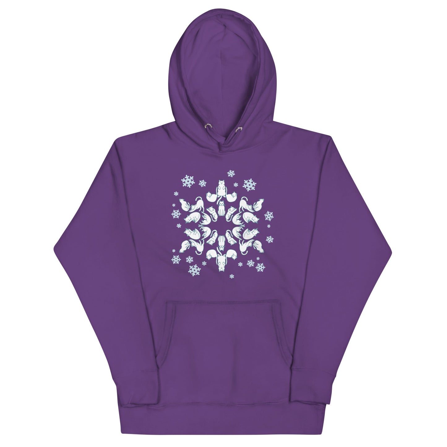 Cat Snowflake Unisex Hoodie