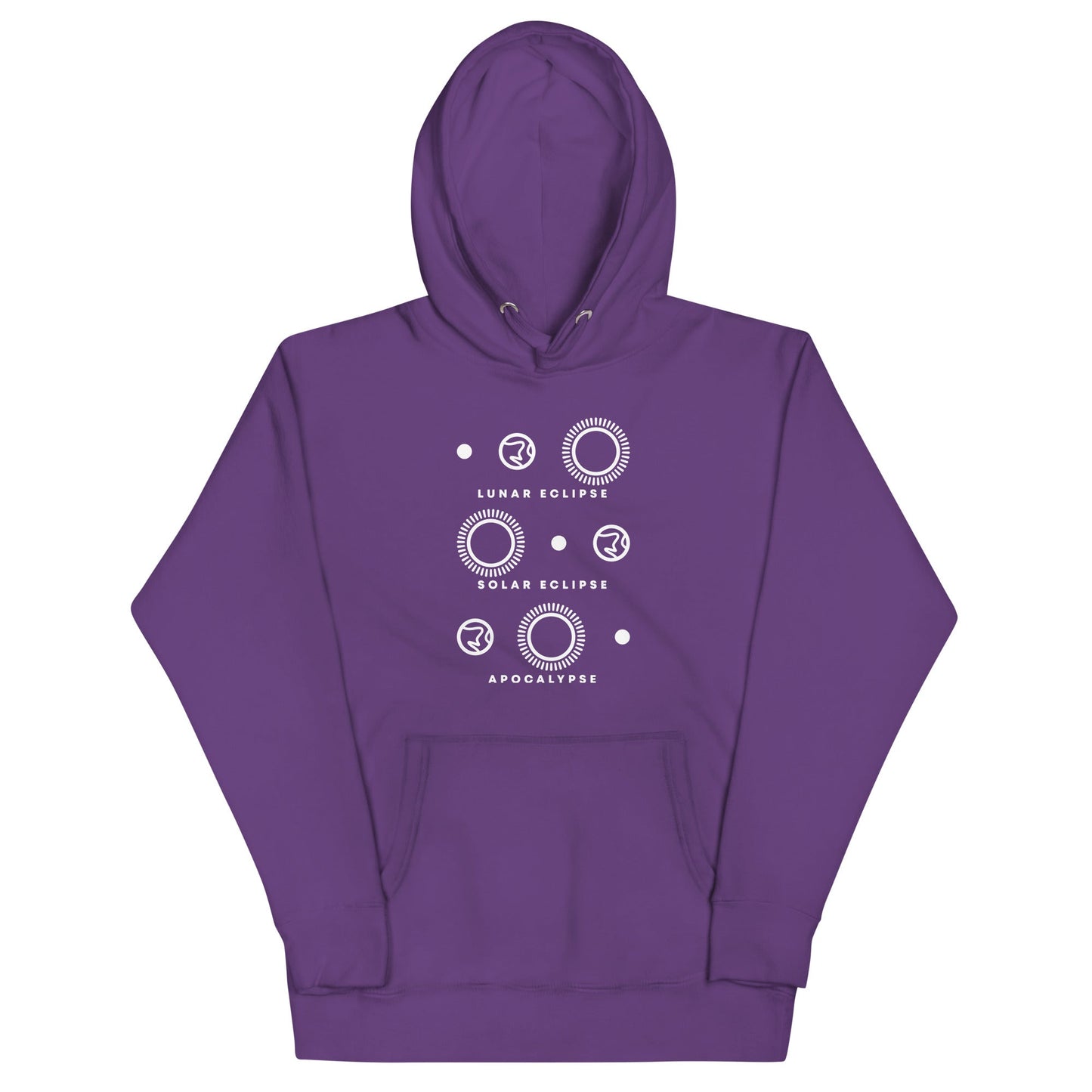 Lunar Eclipse Solar Eclipse Apocalypse Unisex Hoodie