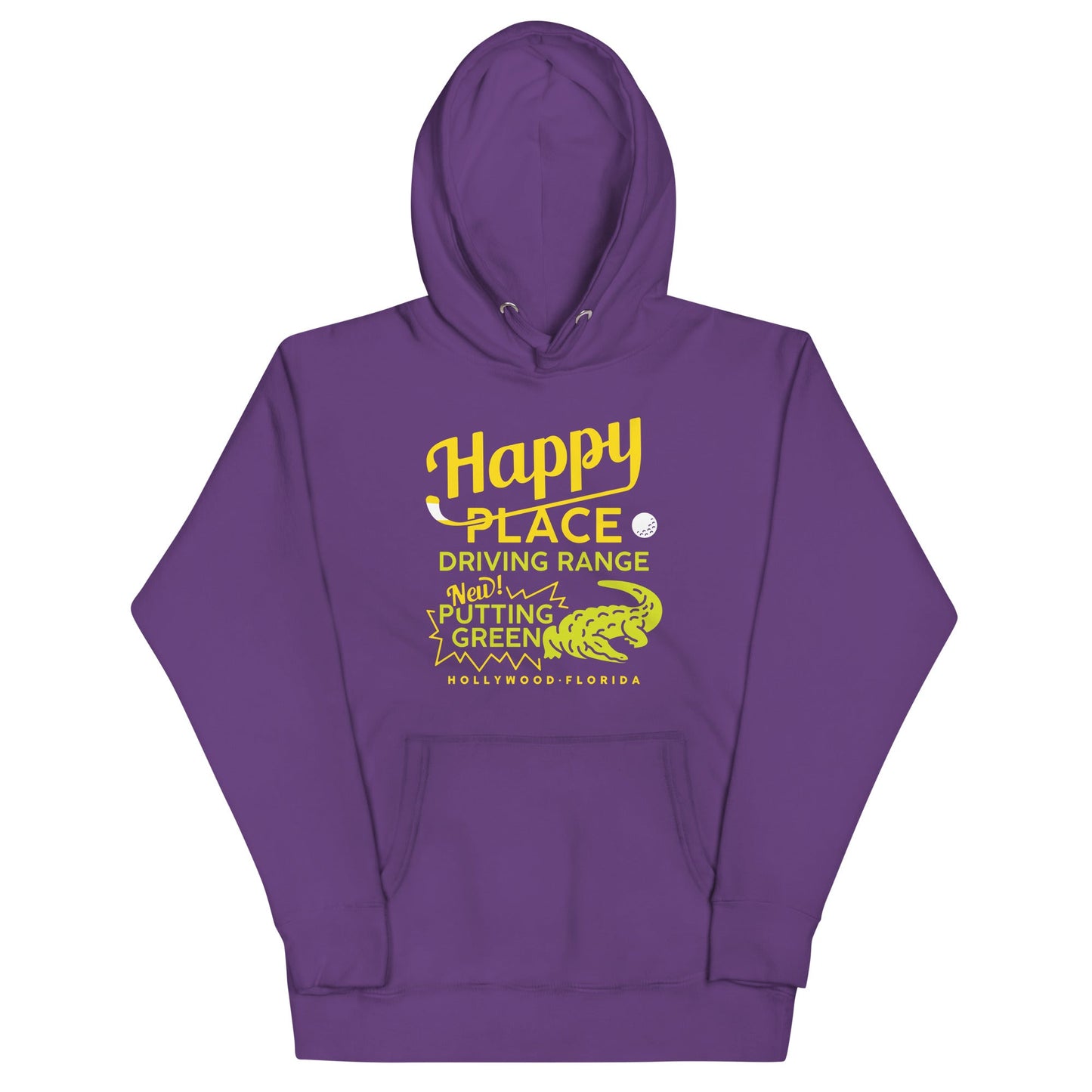 Happy Place Driving Range Unisex Hoodie