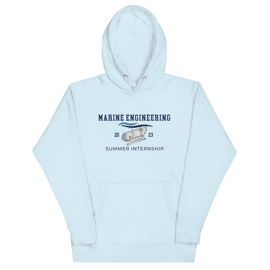 Marine Engineering Summer Internship Unisex Hoodie